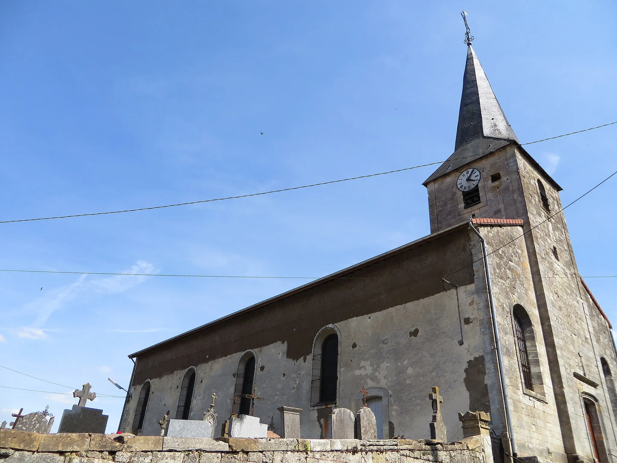 Photo showing: Bréhéville église Saint-Jean-Baptiste