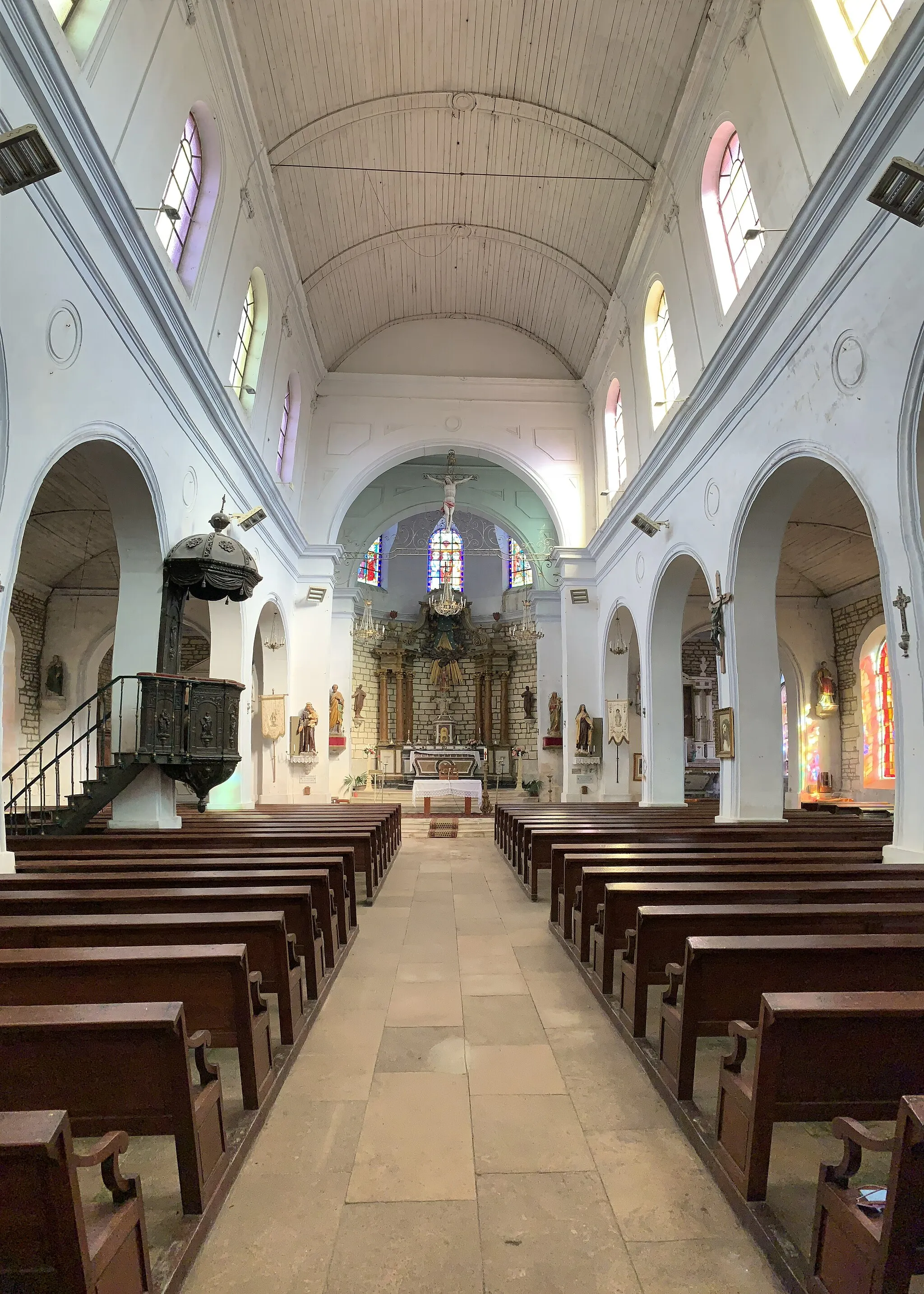 Photo showing: Intérieur de l'église de osne le val