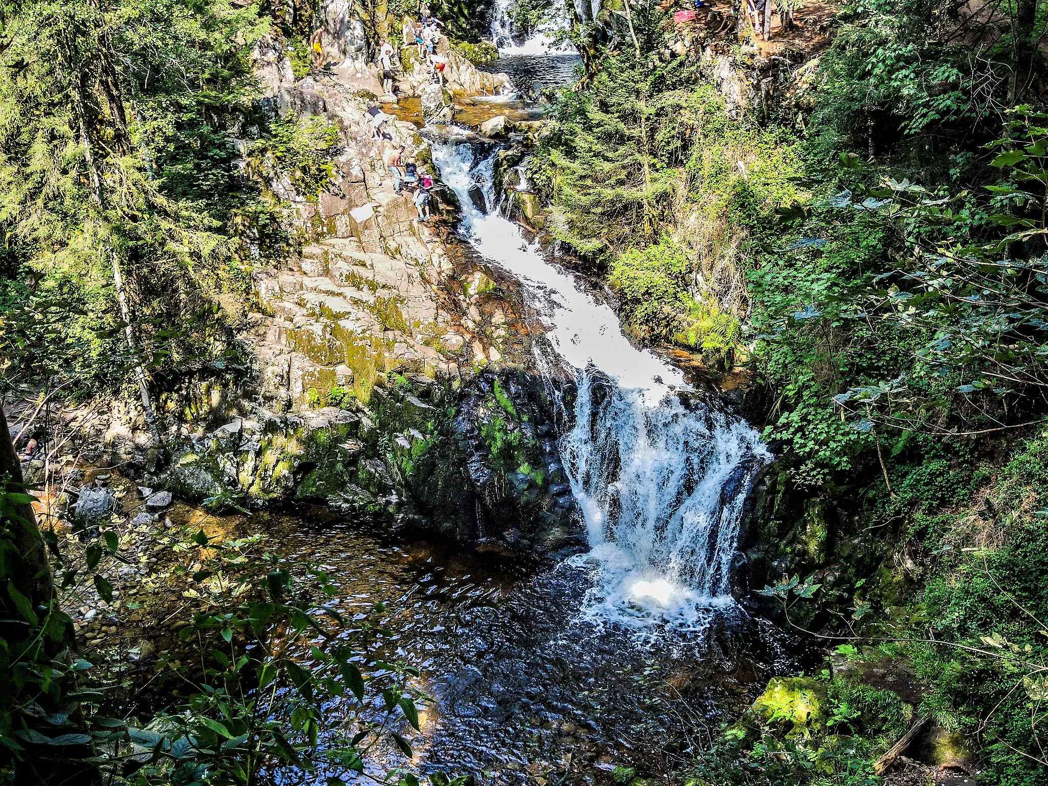 Photo showing: Cascade du saut du Bouchot