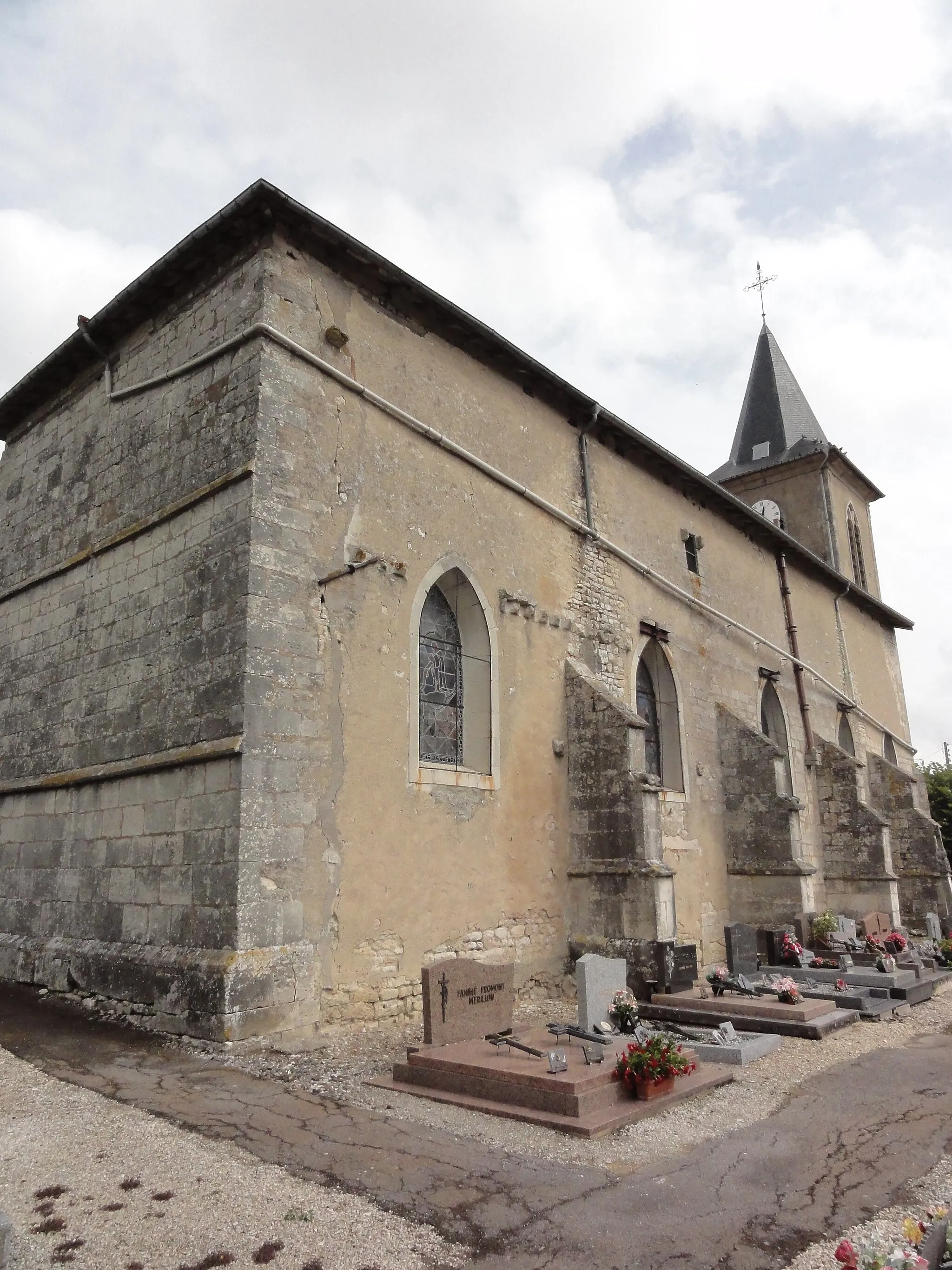 Photo showing: Boviolles (Meuse) église de la Nativité-de-la-Sainte-Vierge