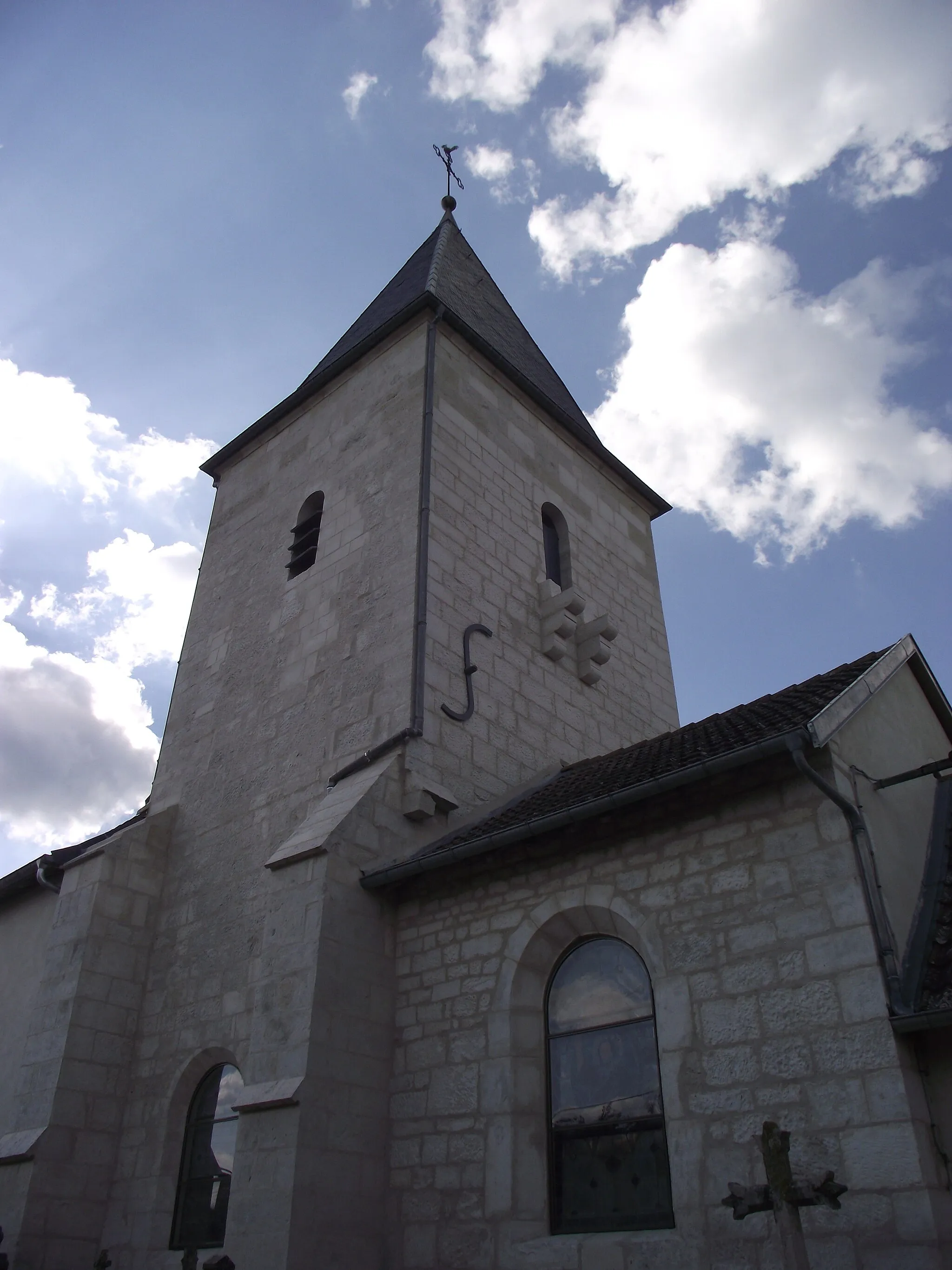 Photo showing: Eglise Burey-la-Cote détail du clocher