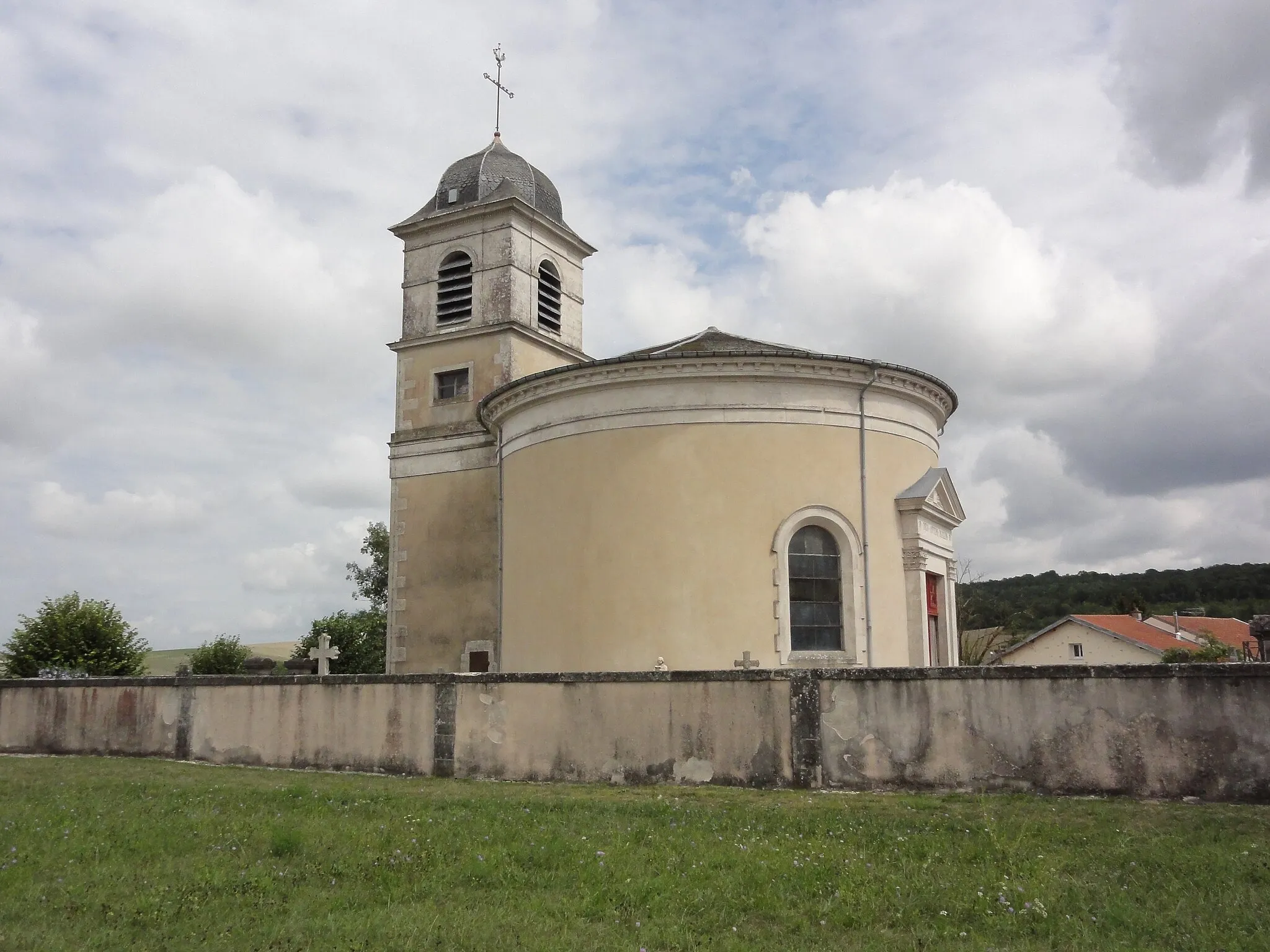 Photo showing: Rigny-Saint-Martin (Meuse) église extérieur