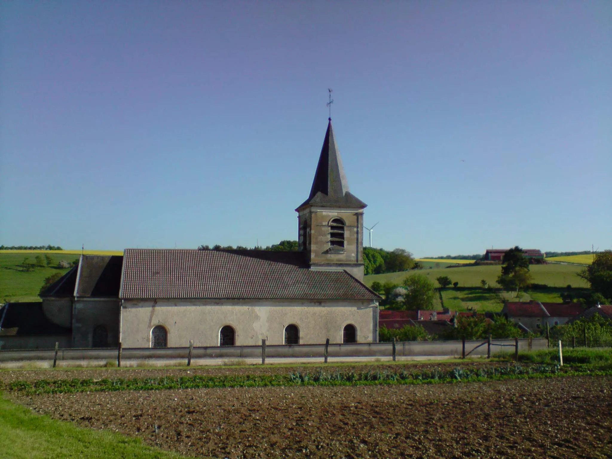 Photo showing: Church of the city of en:Vouthon-Bas, en:Meuse, France.