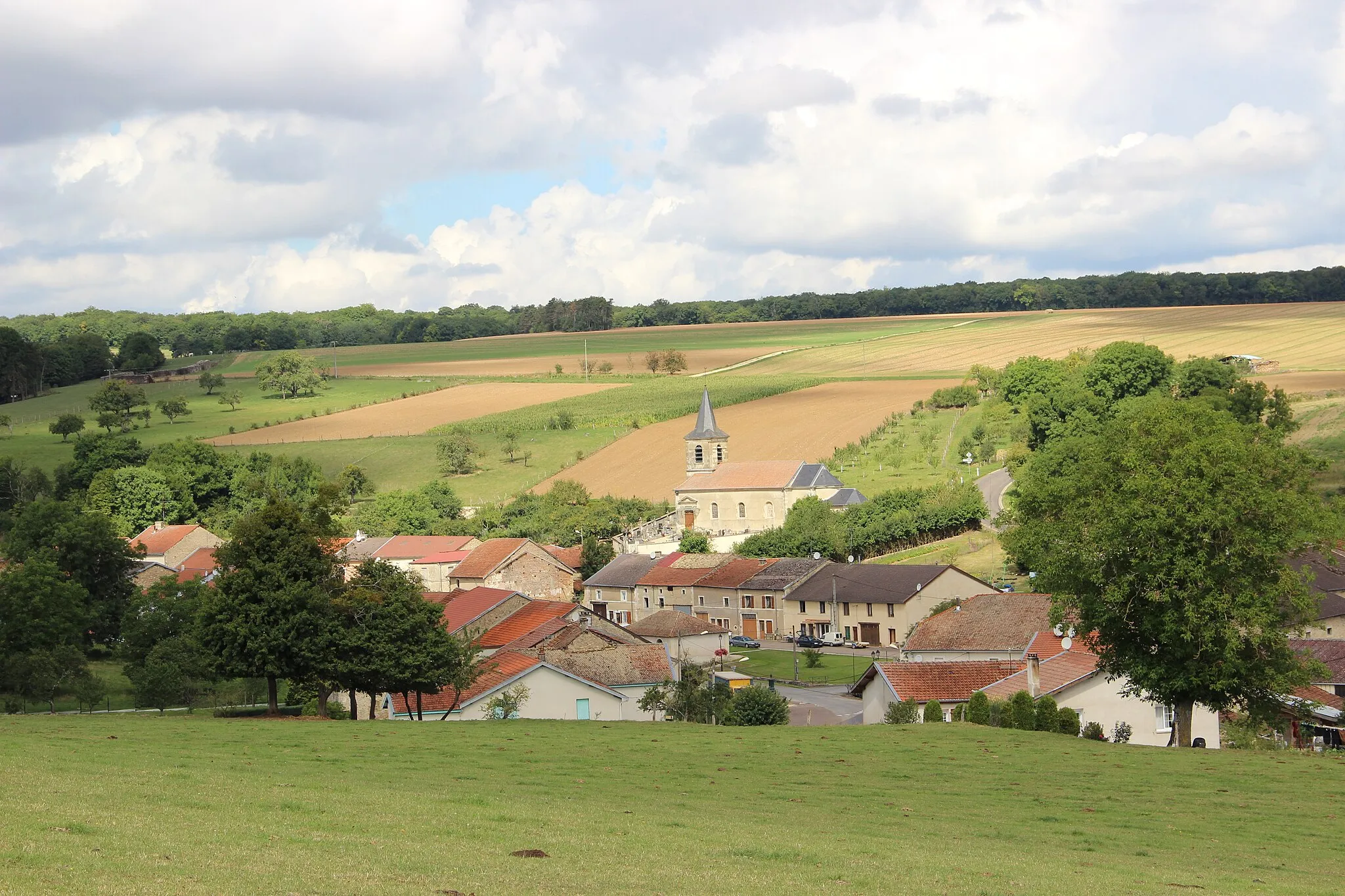 Photo showing: Vue du village