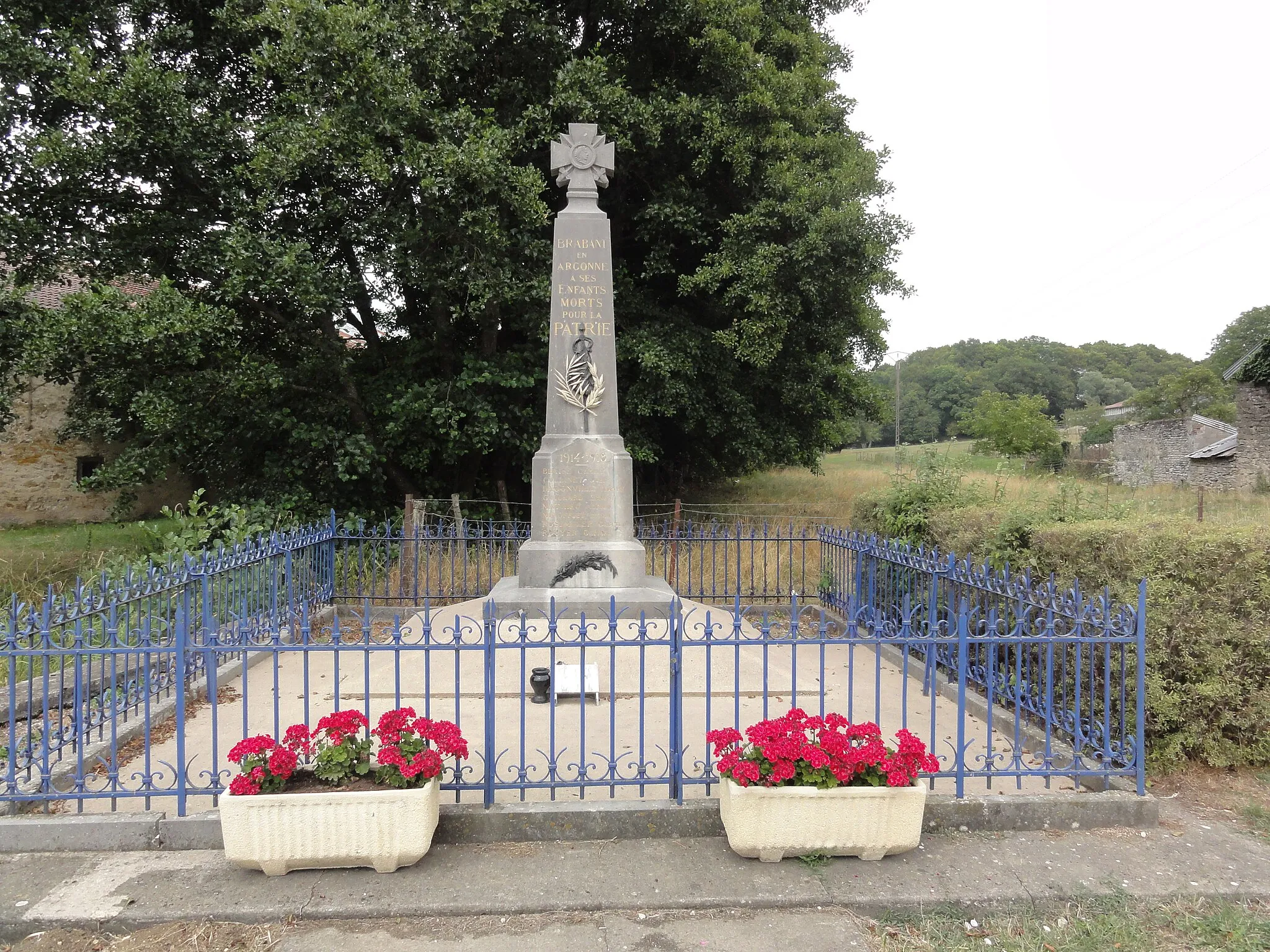 Photo showing: Brabant-en-Argonne (Meuse) monument aux morts