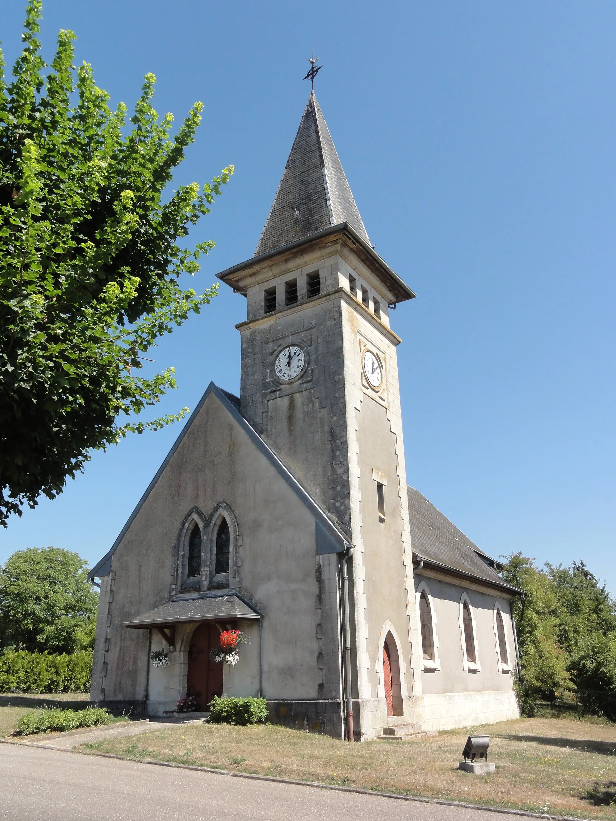 Photo showing: Béthincourt (Meuse) église