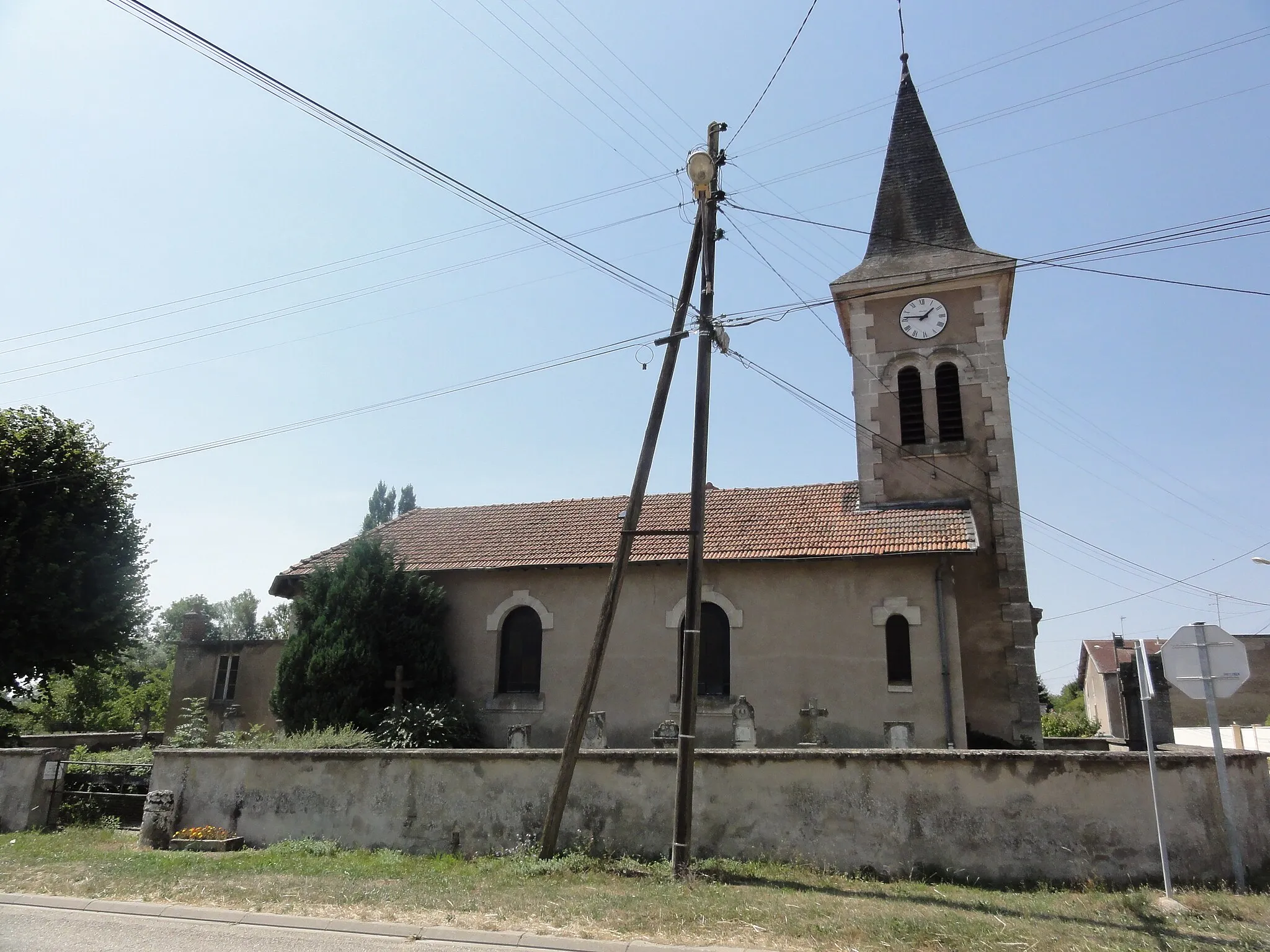 Photo showing: Fromezey (Meuse) église