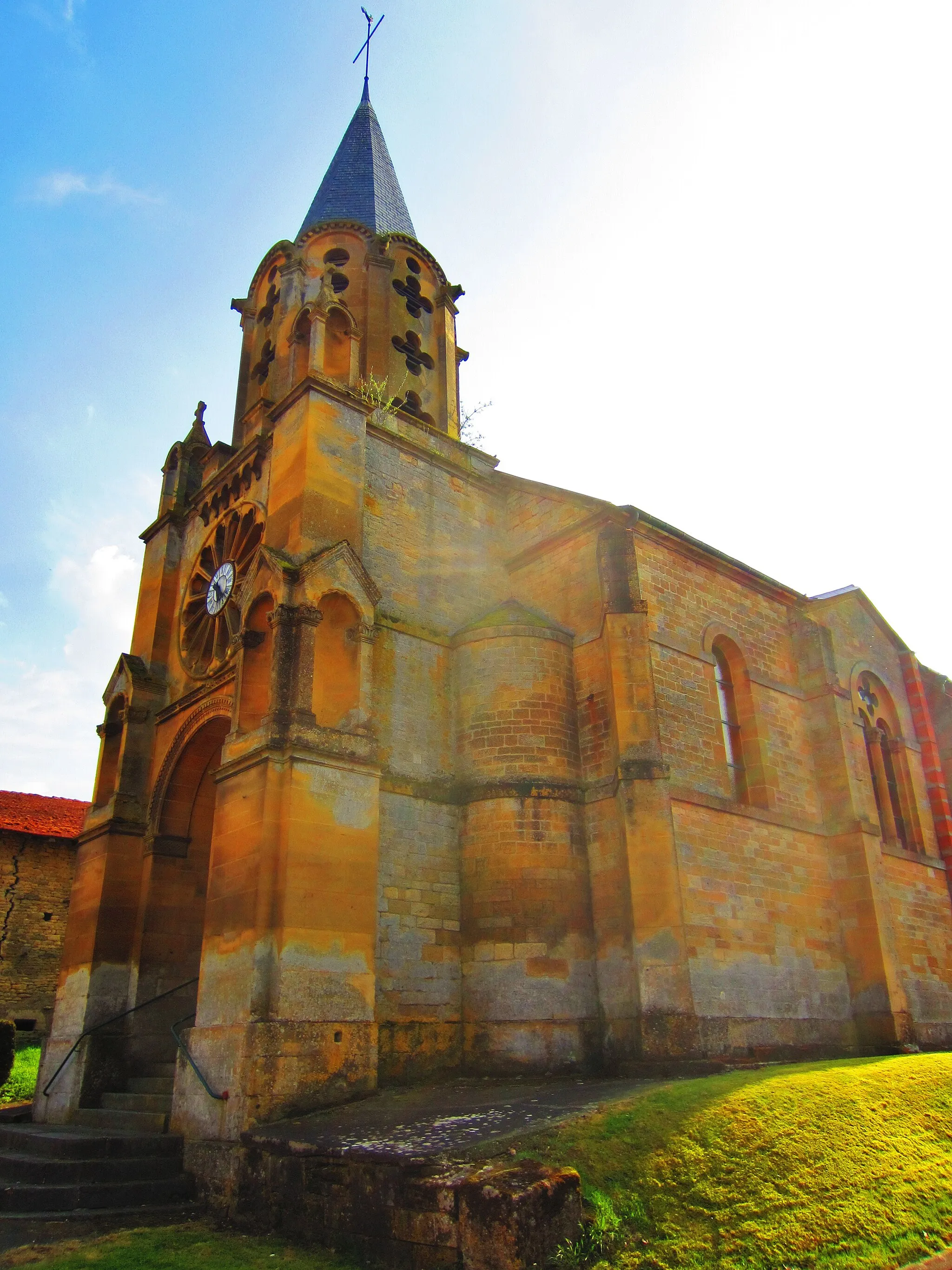 Photo showing: Vittarville church