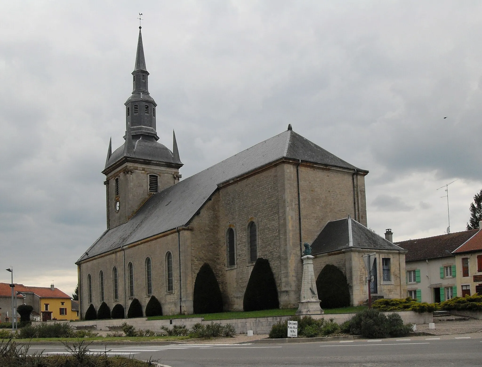 Photo showing: L'église Saint-Nicolas à Laneuville-sur-Meuse