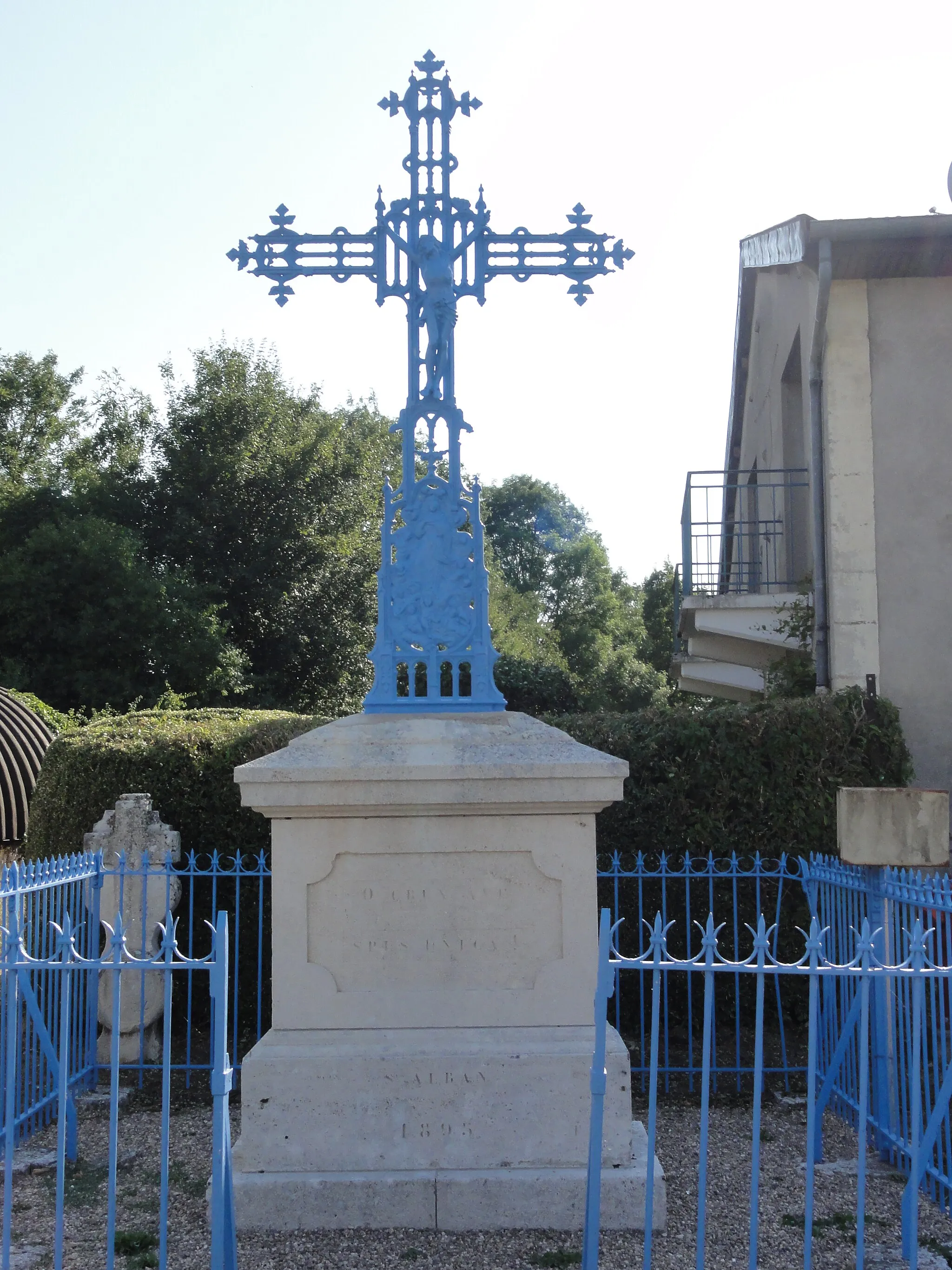 Photo showing: Fromeréville (Meuse) croix de chemin