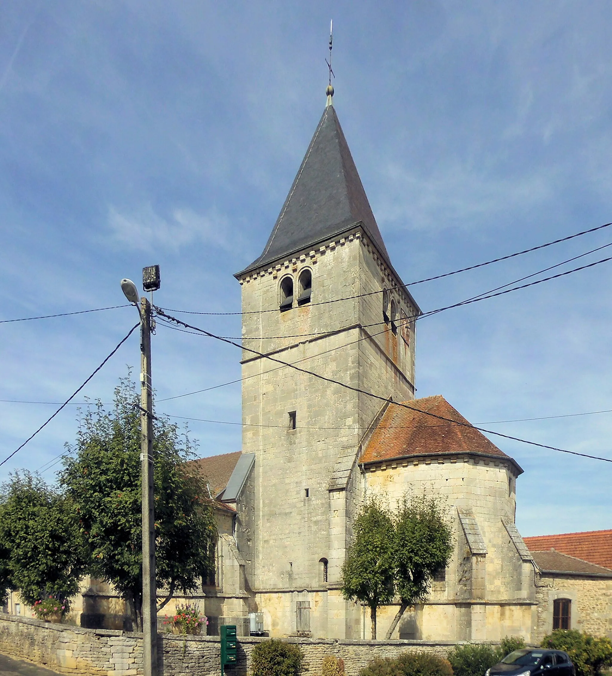 Photo showing: L'église Saint-Martin à Huilliécourt, côté sud-est