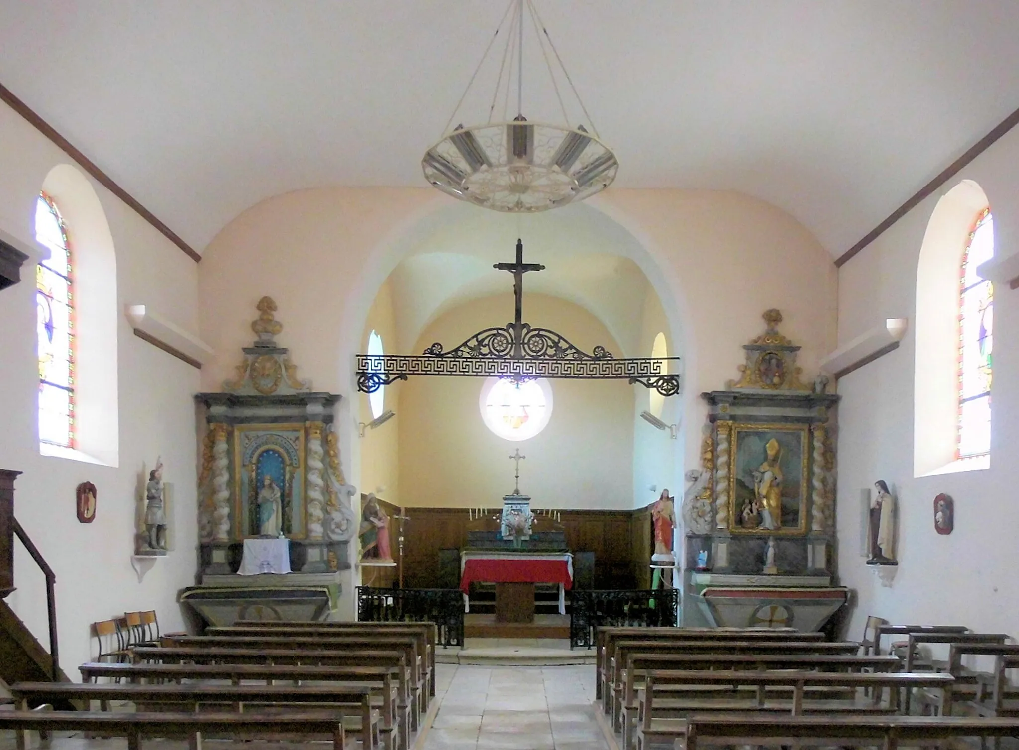 Photo showing: L'intérieur d'église Saint-Martin à Illoud