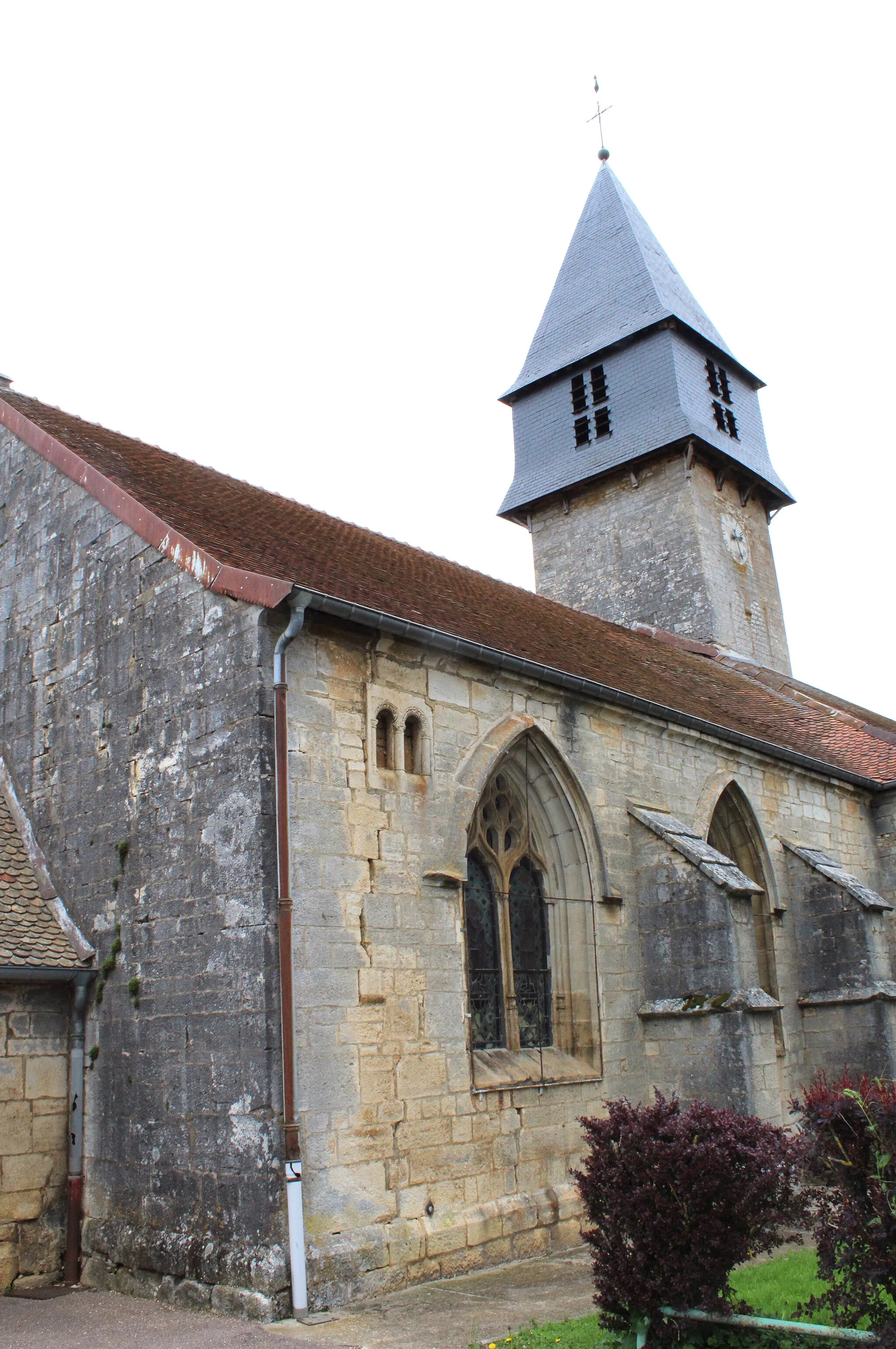 Photo showing: Le clocher de l'église