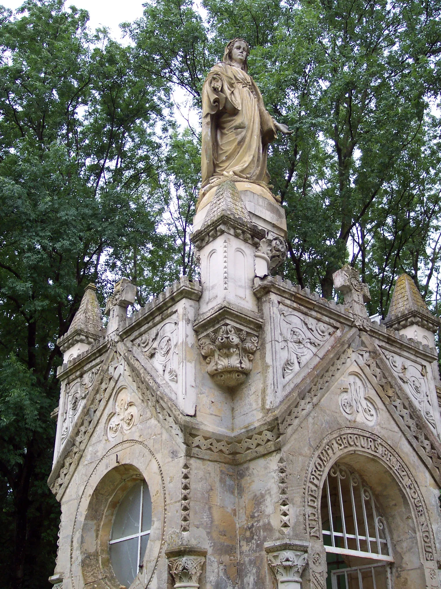 Photo showing: Chapel close to Saint-Walfroy Hermitage in Margut, Ardennes, Champagne-Ardenne, France