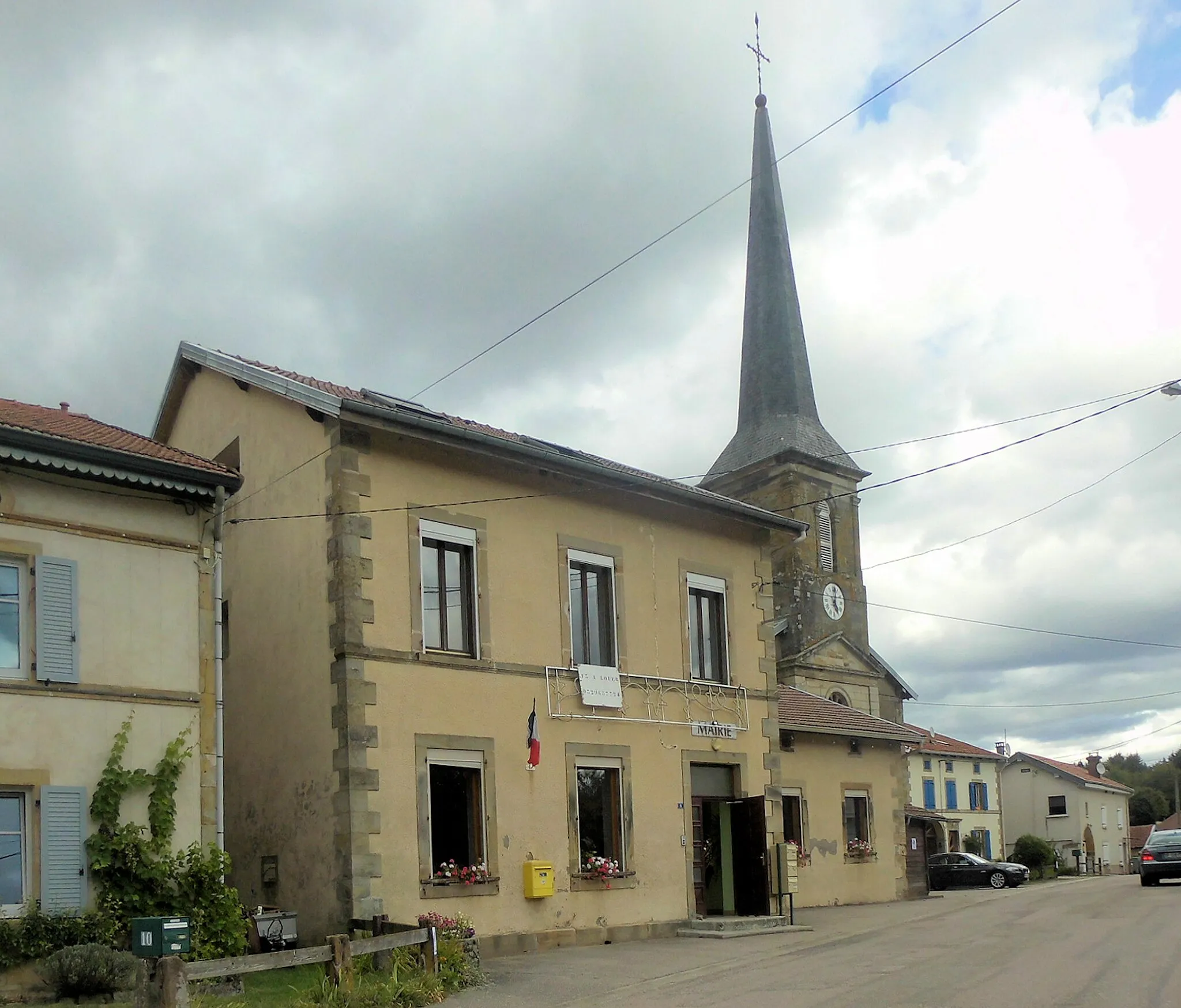 Photo showing: La mairie de Méménil