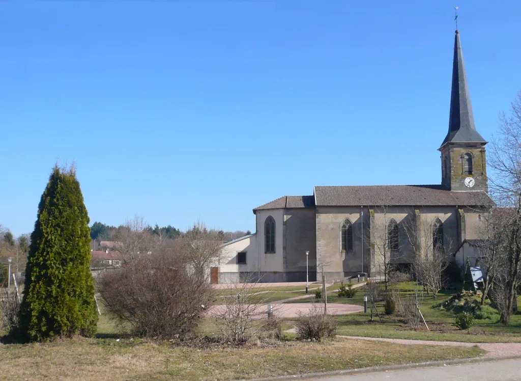 Photo showing: Centre du village de Méménil (Vosges)