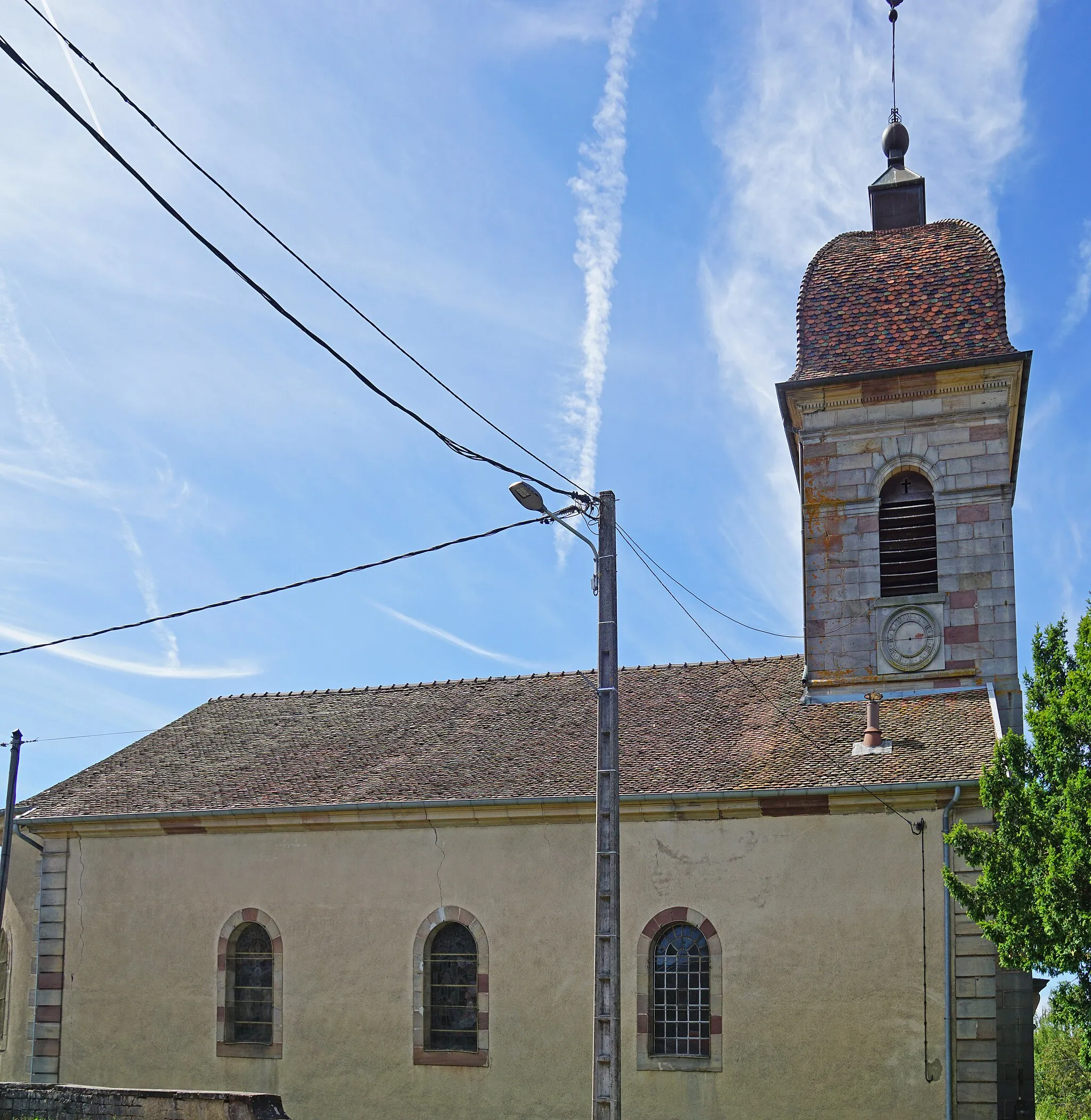 Photo showing: L'église d'Abelcourt.