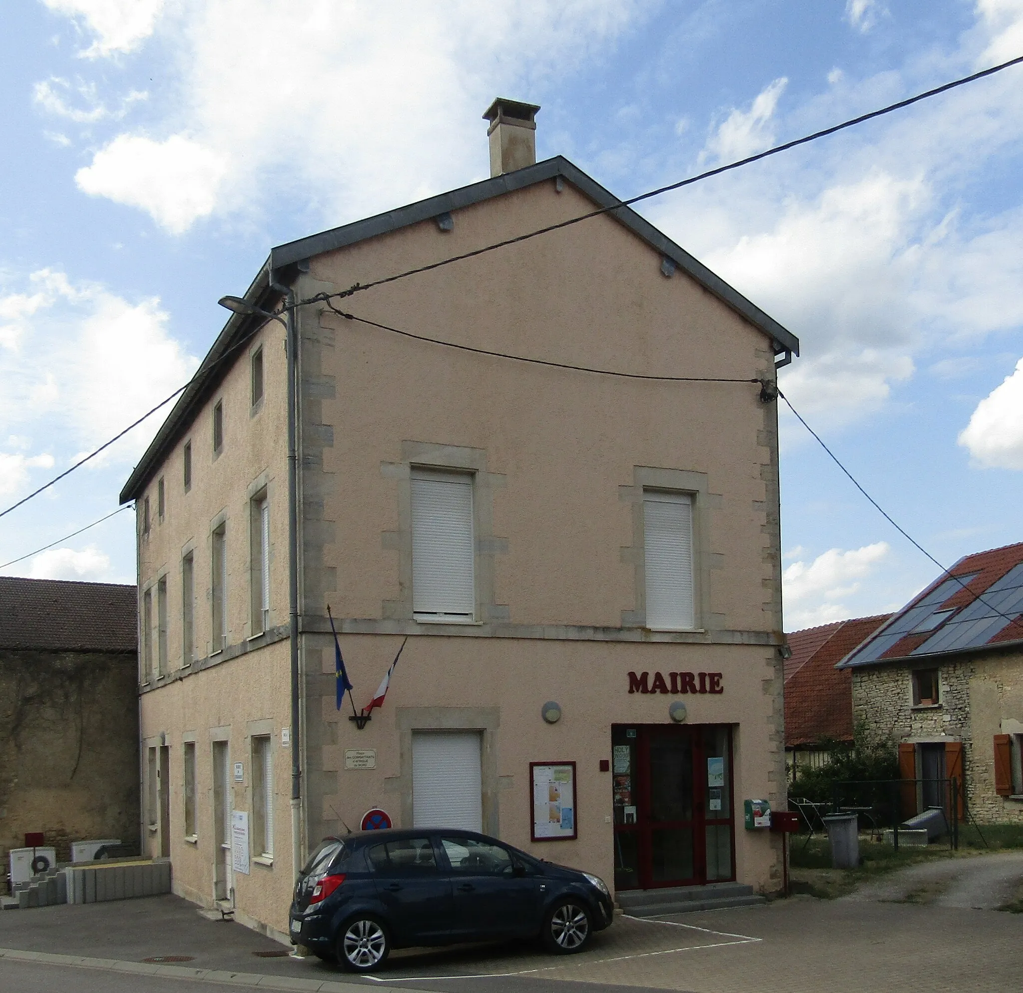 Photo showing: La mairie de Chermisey