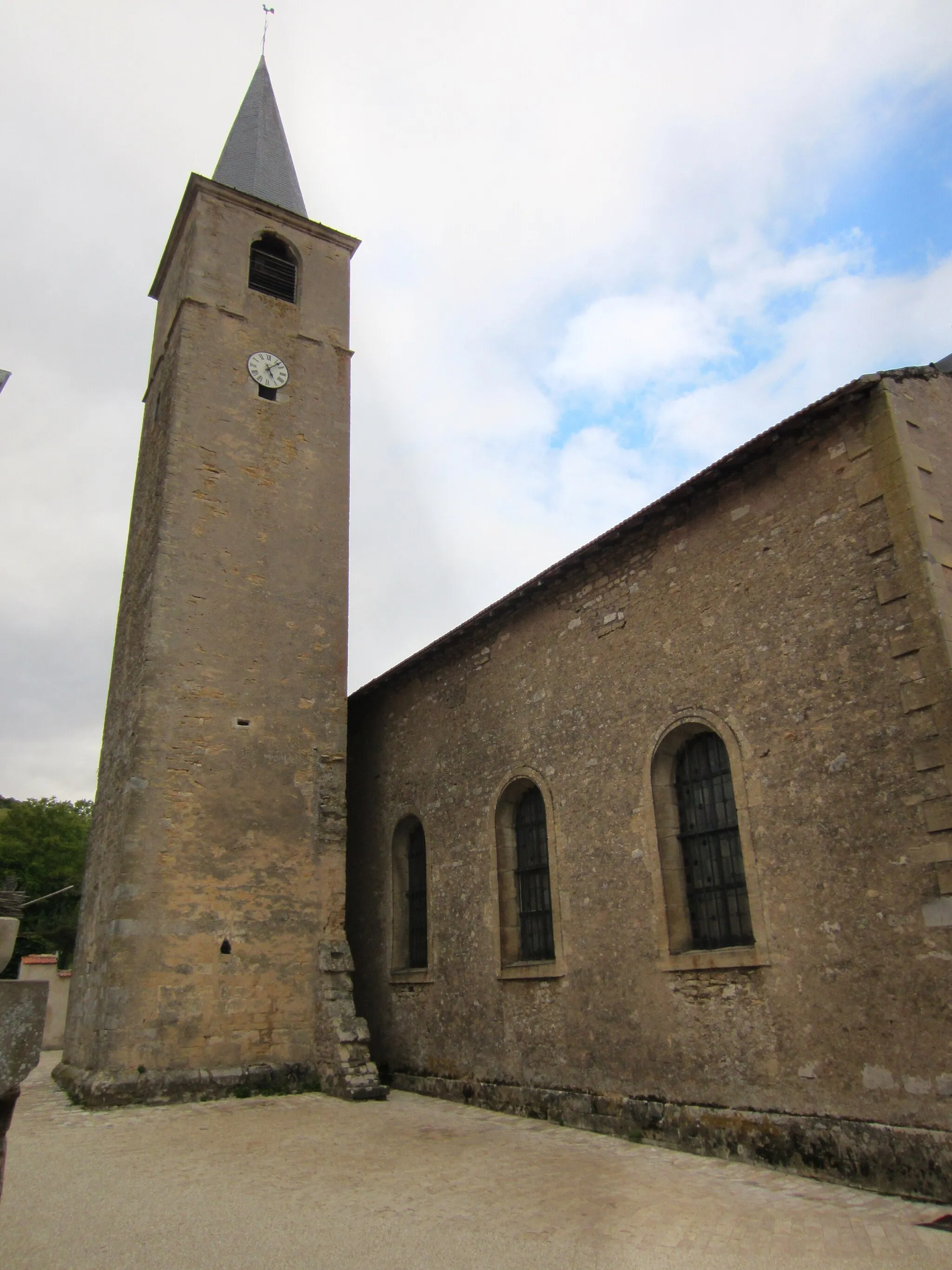Photo showing: Vandelainville church (Lorraine).