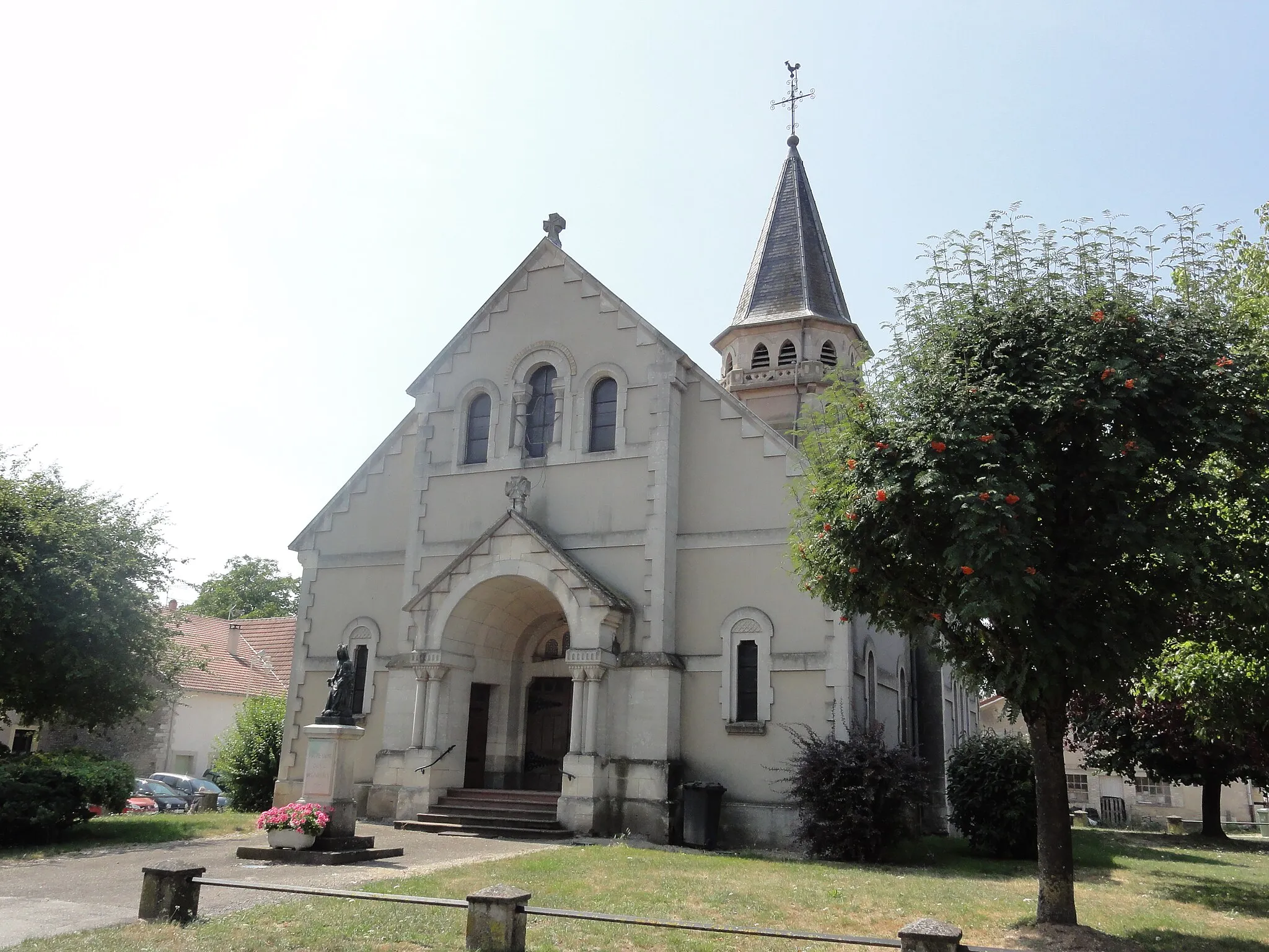 Photo showing: Hermeville-en-Woëvre (Meuse) église