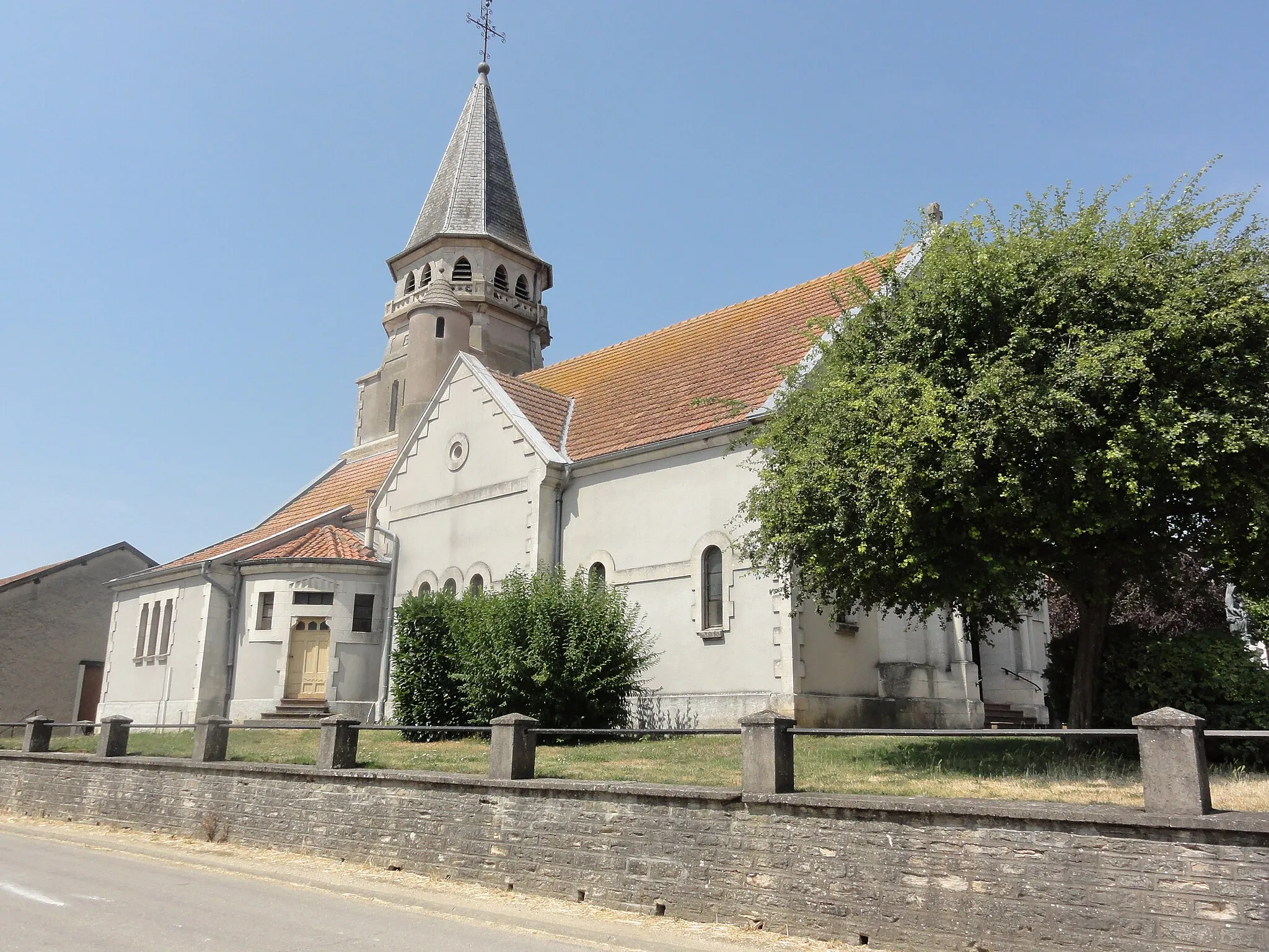 Photo showing: Hermeville-en-Woëvre (Meuse) église