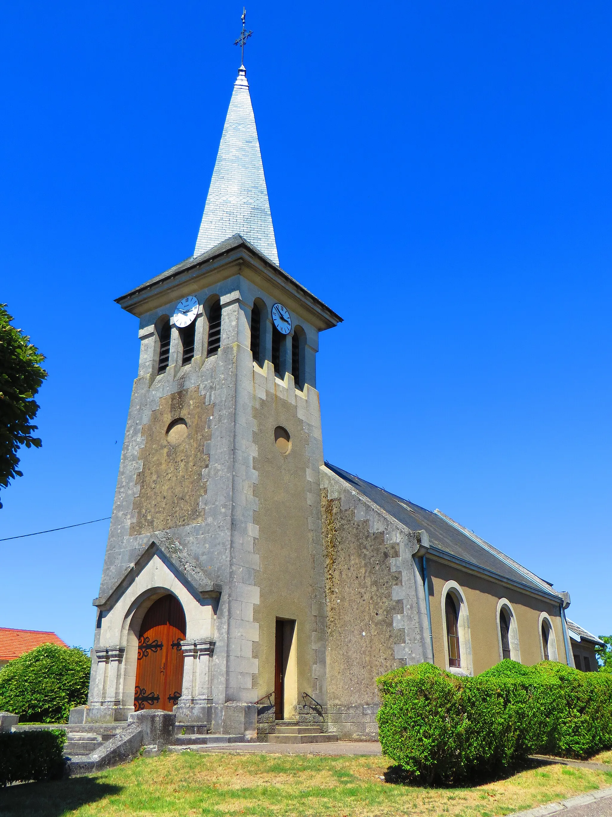 Photo showing: Châtillon-sous-les-Côtes L'église Saint-Martin