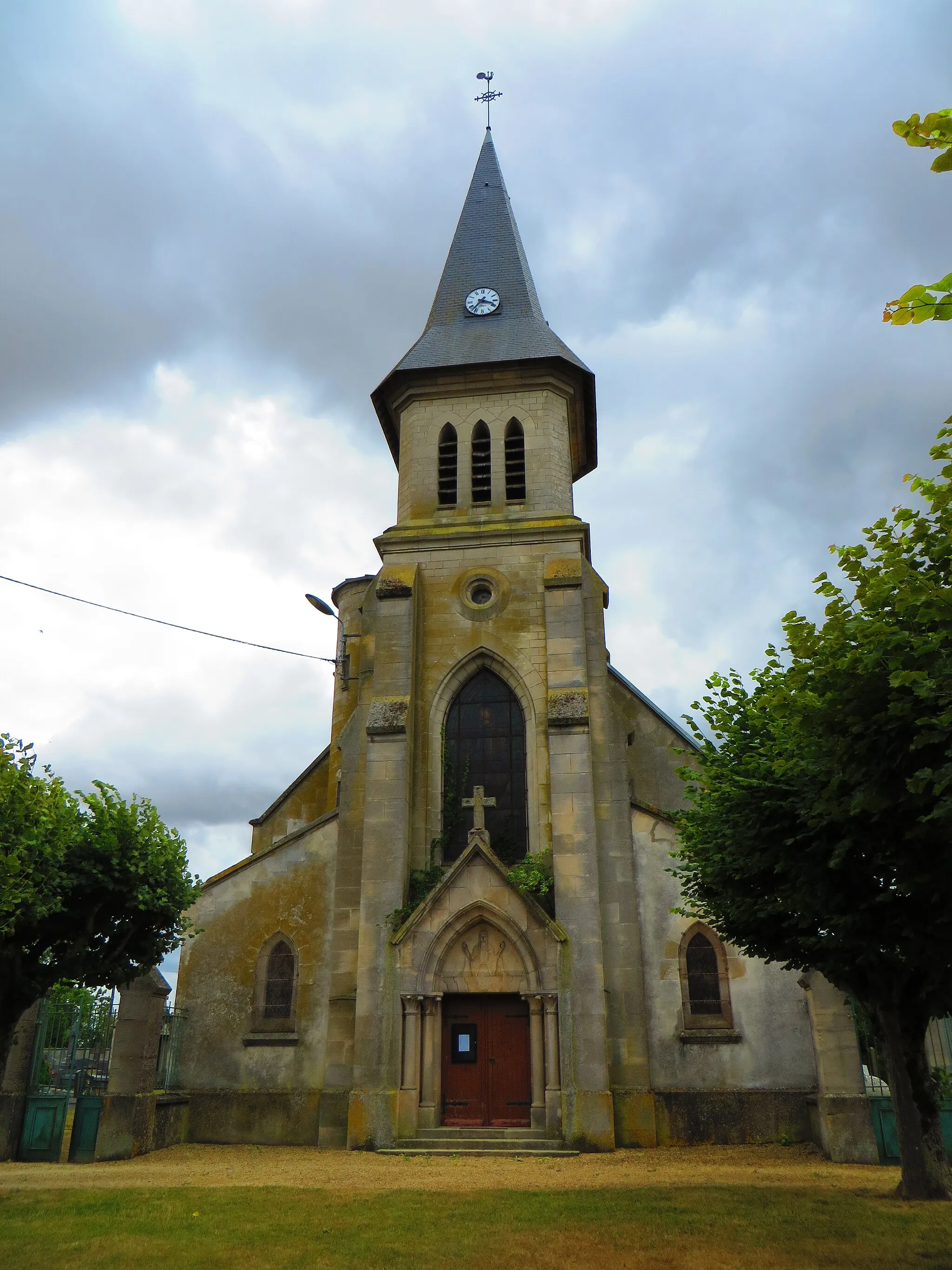 Photo showing: Manheulles L'église de l'Assomption de la Vierge