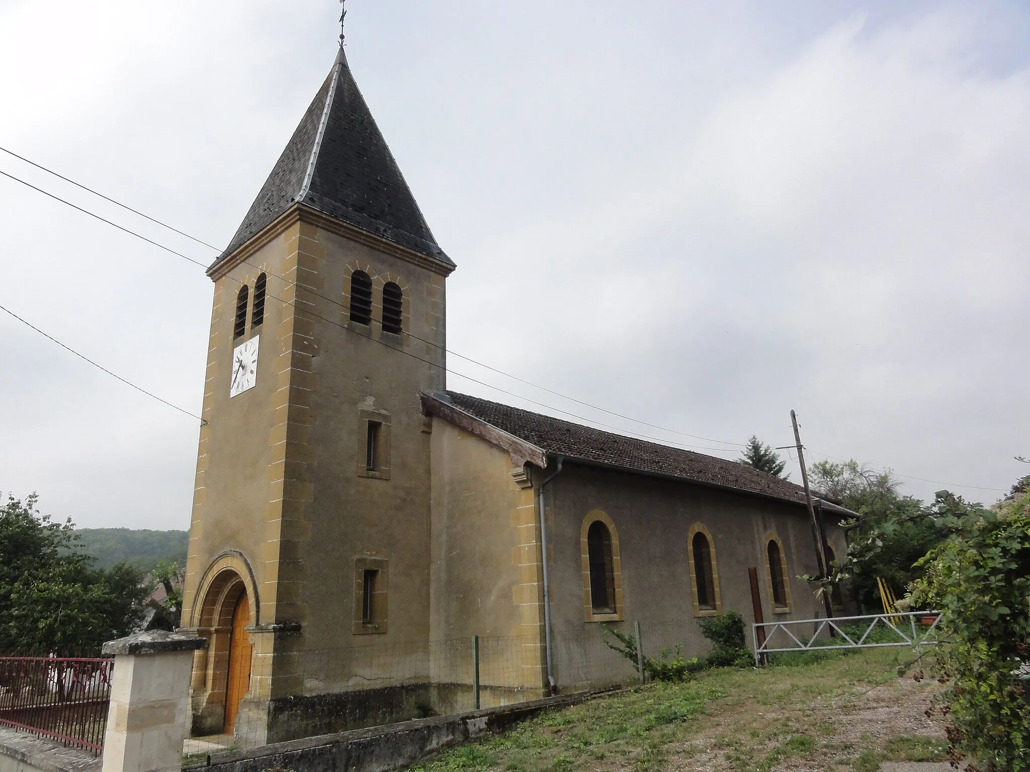 Photo showing: Moulainville (Meuse) église