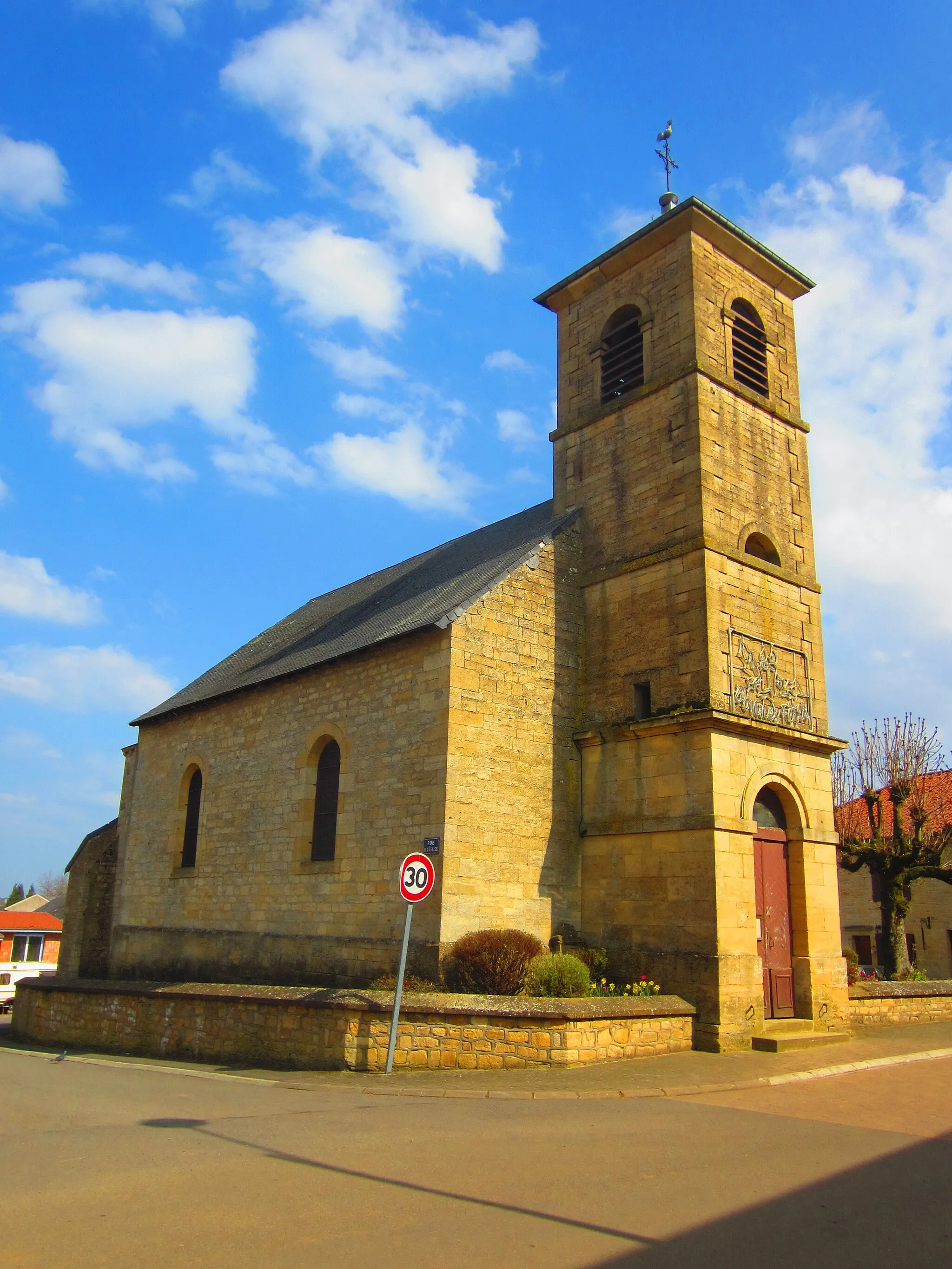 Photo showing: Villers Chevre church