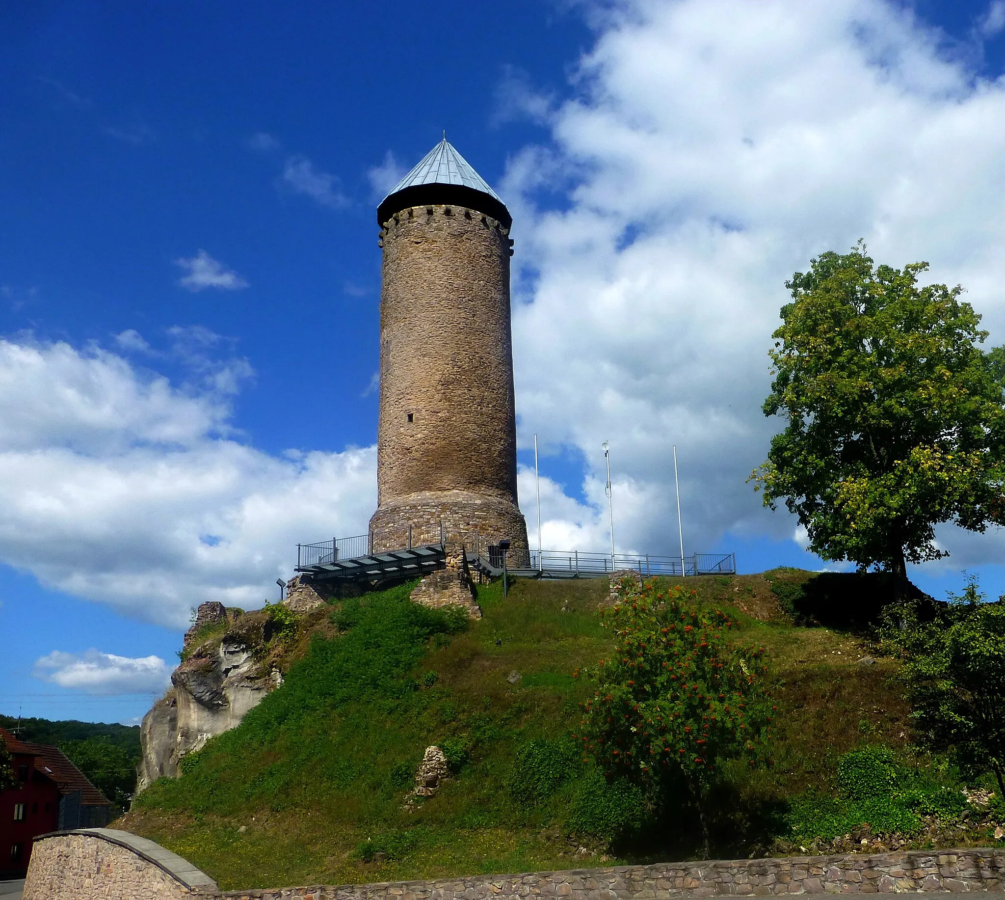 Photo showing: Nohfelden – Burg Nohfelden/ Burg Veldenz