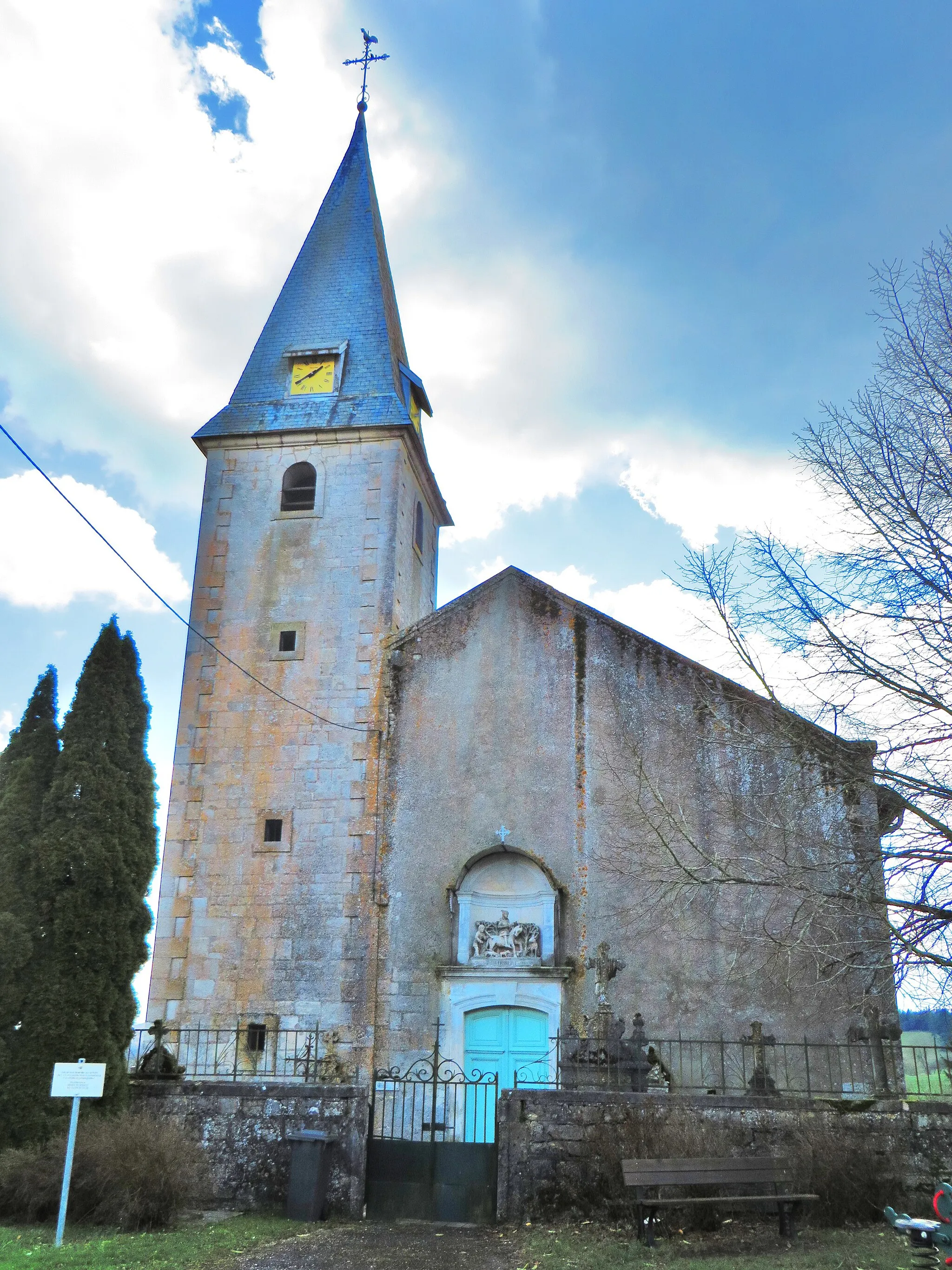 Photo showing: Bonzée Mont-Villers église Saint-Martin