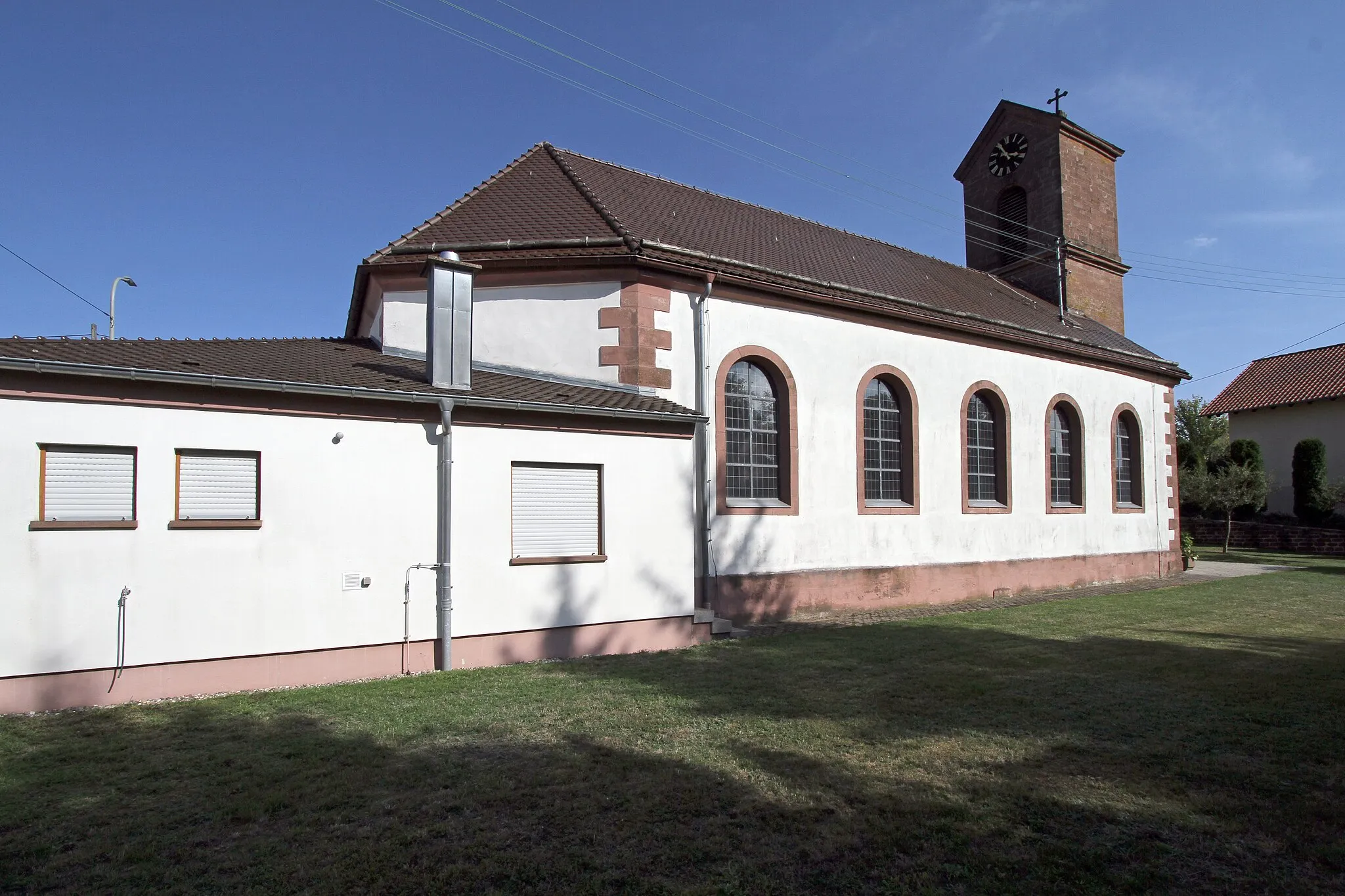 Photo showing: Church of Visitation of the Virgin Mary in Schweix.