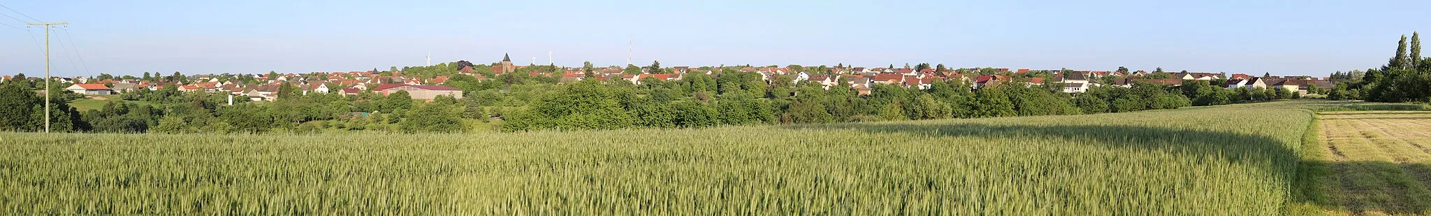 Photo showing: Sicht auf Vinningen von der L 478 in östlicher Richtung