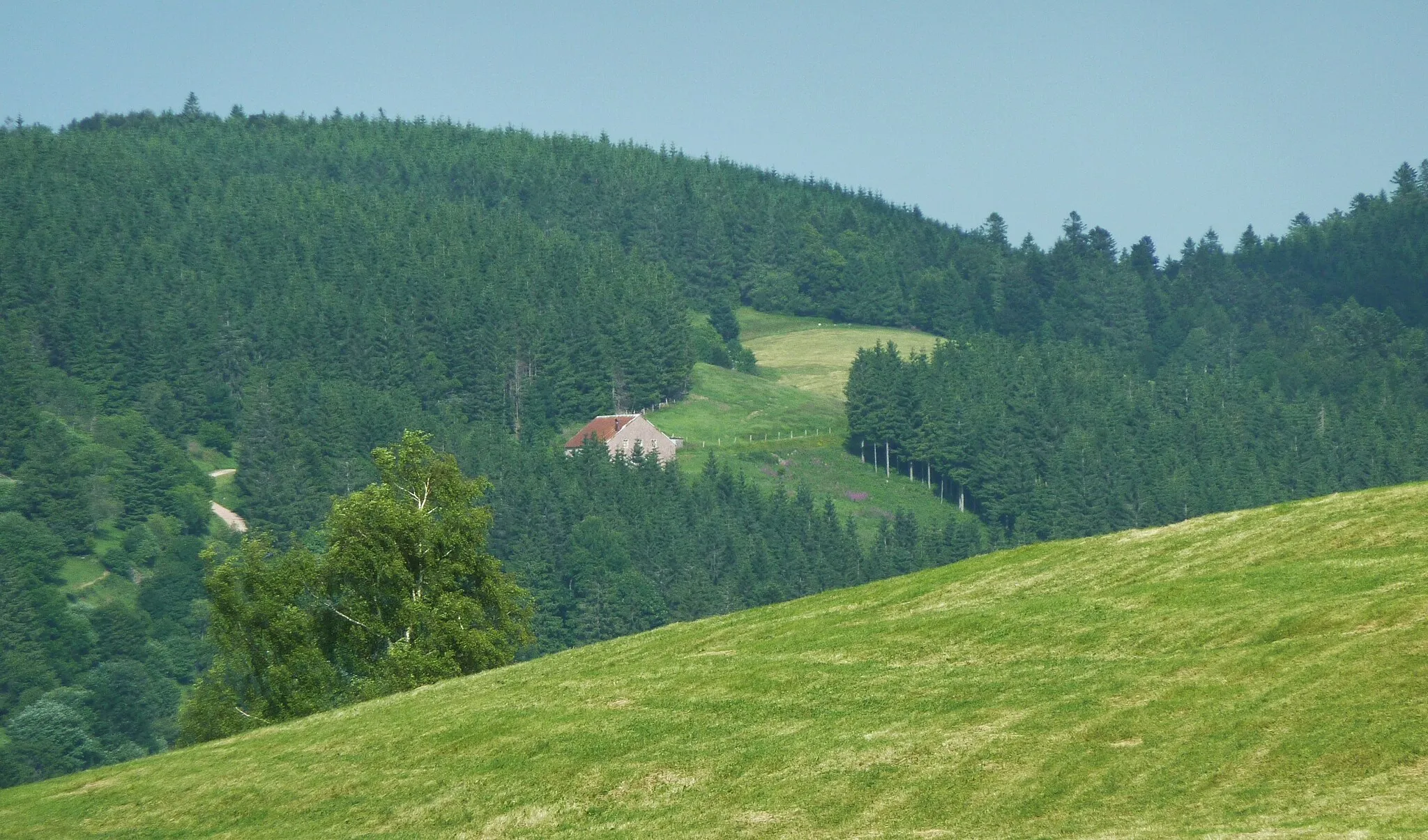 Photo showing: Col du Brabant - L'ancienne ferme isolée de Macheramont