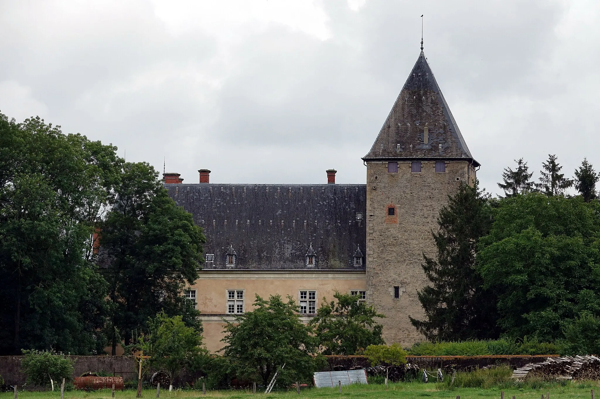 Photo showing: Fleville Castle in Fléville-devant-Nancy (Meurthe-et-Moselle, France).
