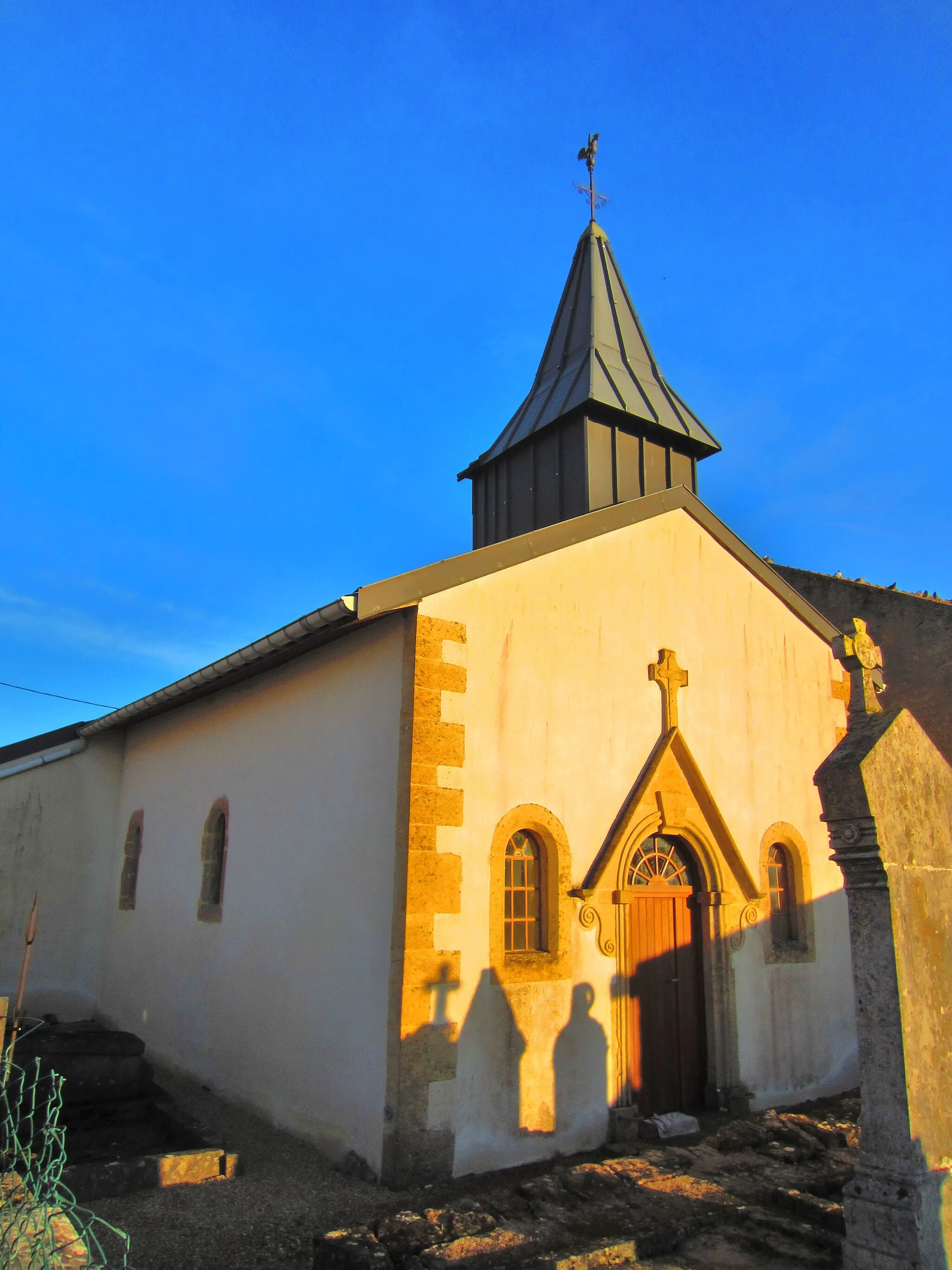 Photo showing: Bertrameix church