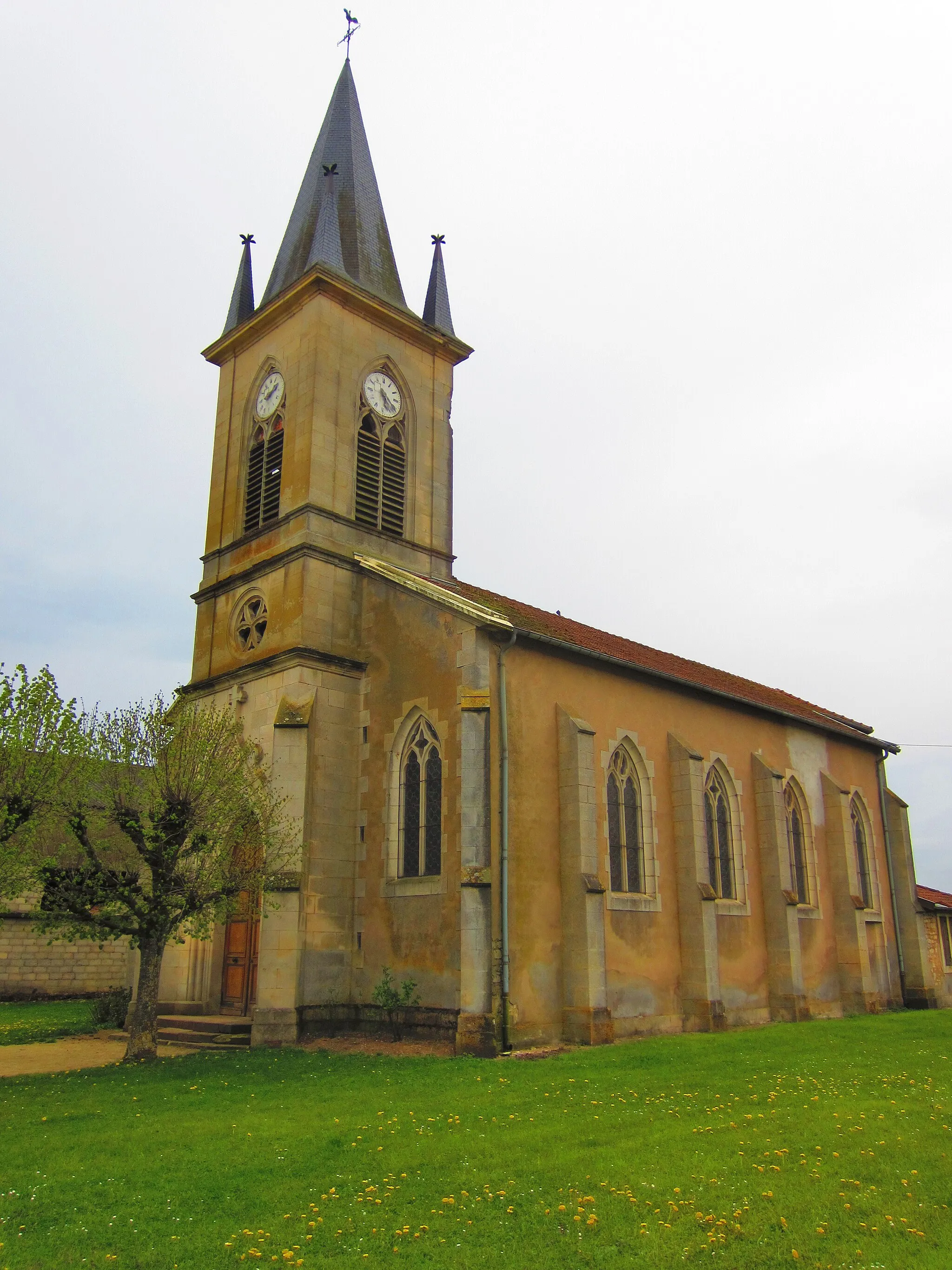 Photo showing: St Agnant Cotes church