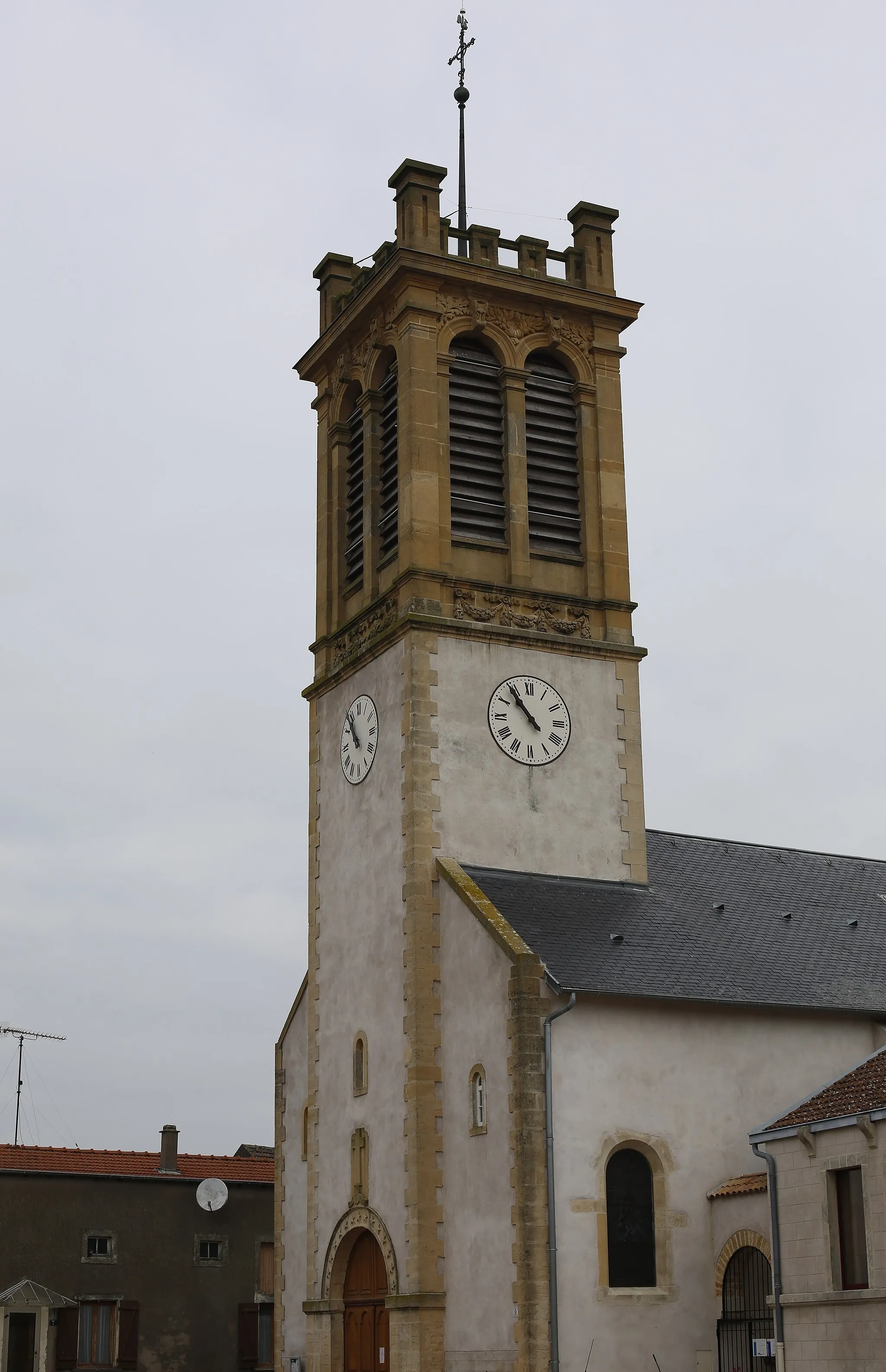 Photo showing: Église Saint-Martin de Mars-la-Tour.