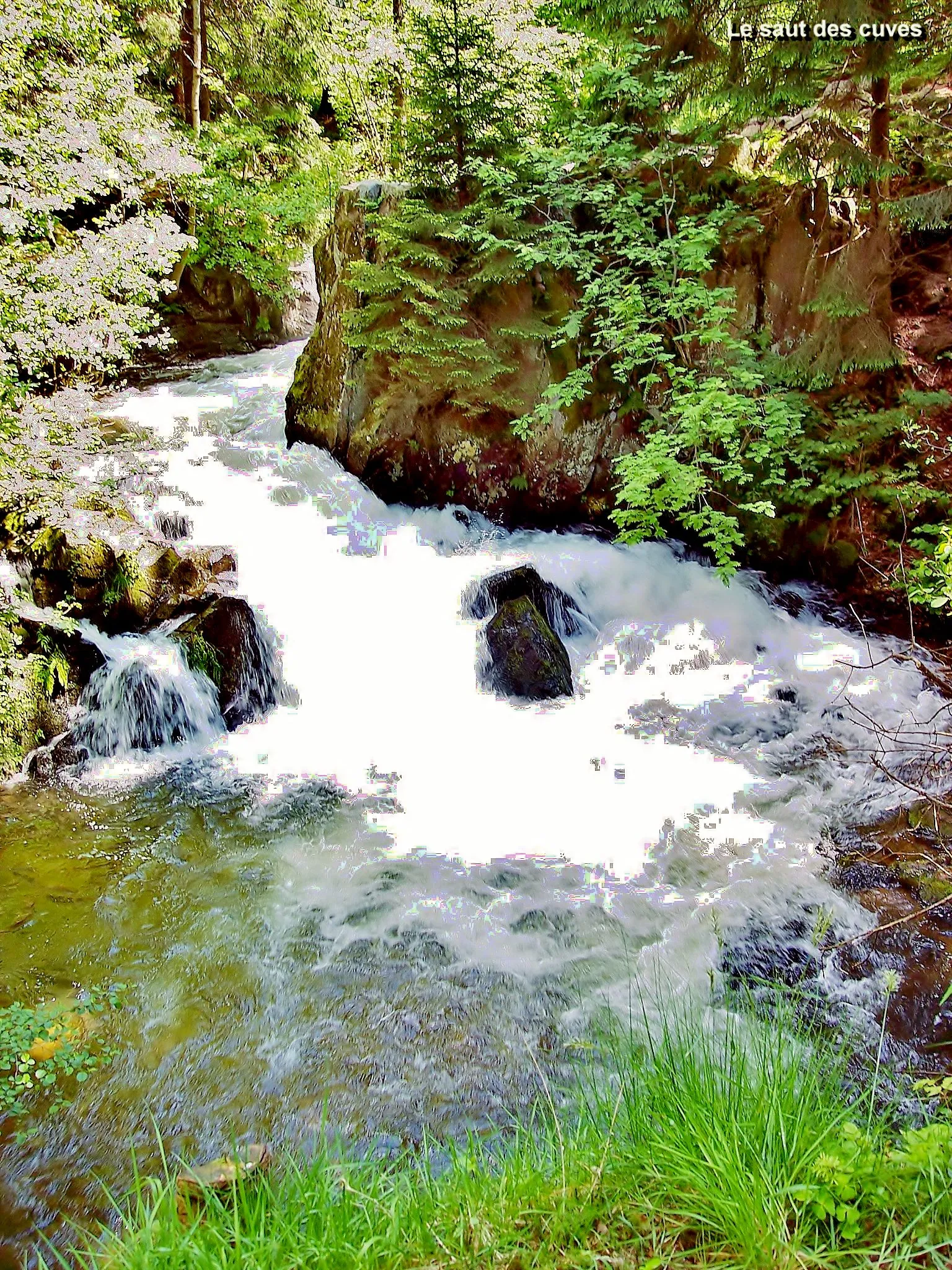 Photo showing: Saut des Cuves. Xonrupt-Longemer. Vosges