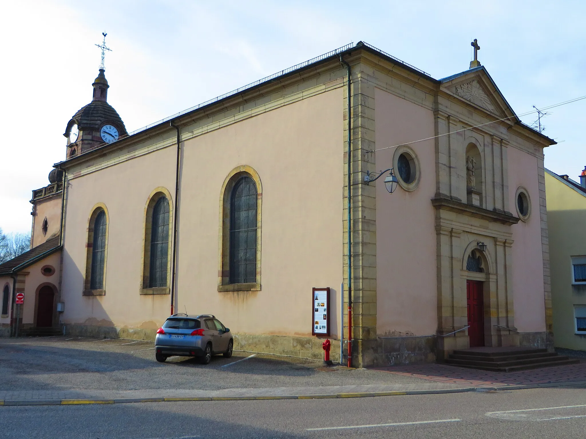 Photo showing: Niderviller eglise