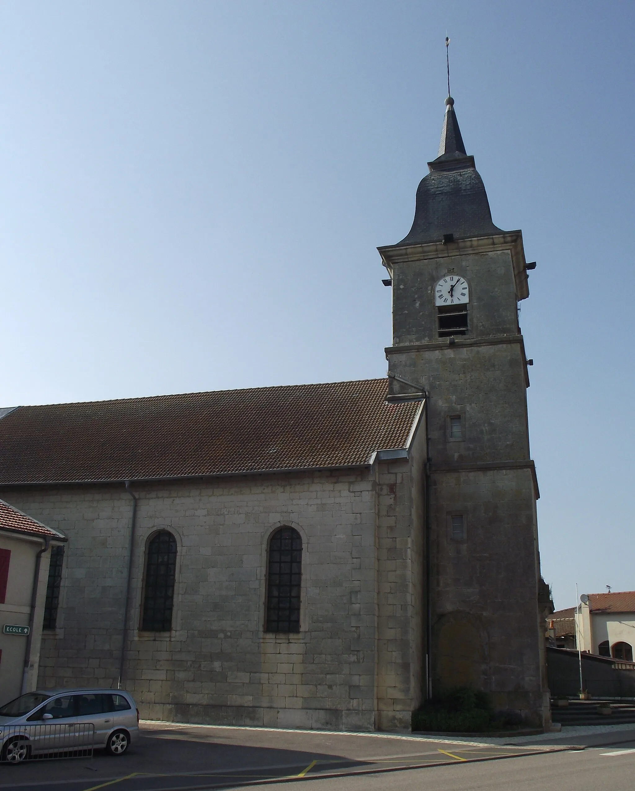 Photo showing: Église Saint-Maurice de Allain (54)