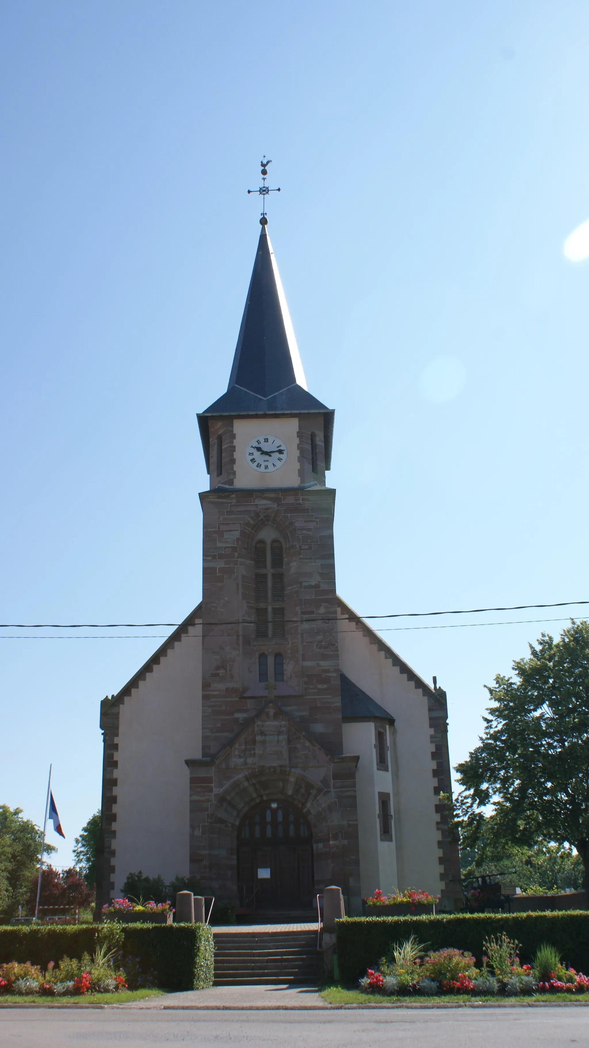 Photo showing: eglise au centre d'Ancerville