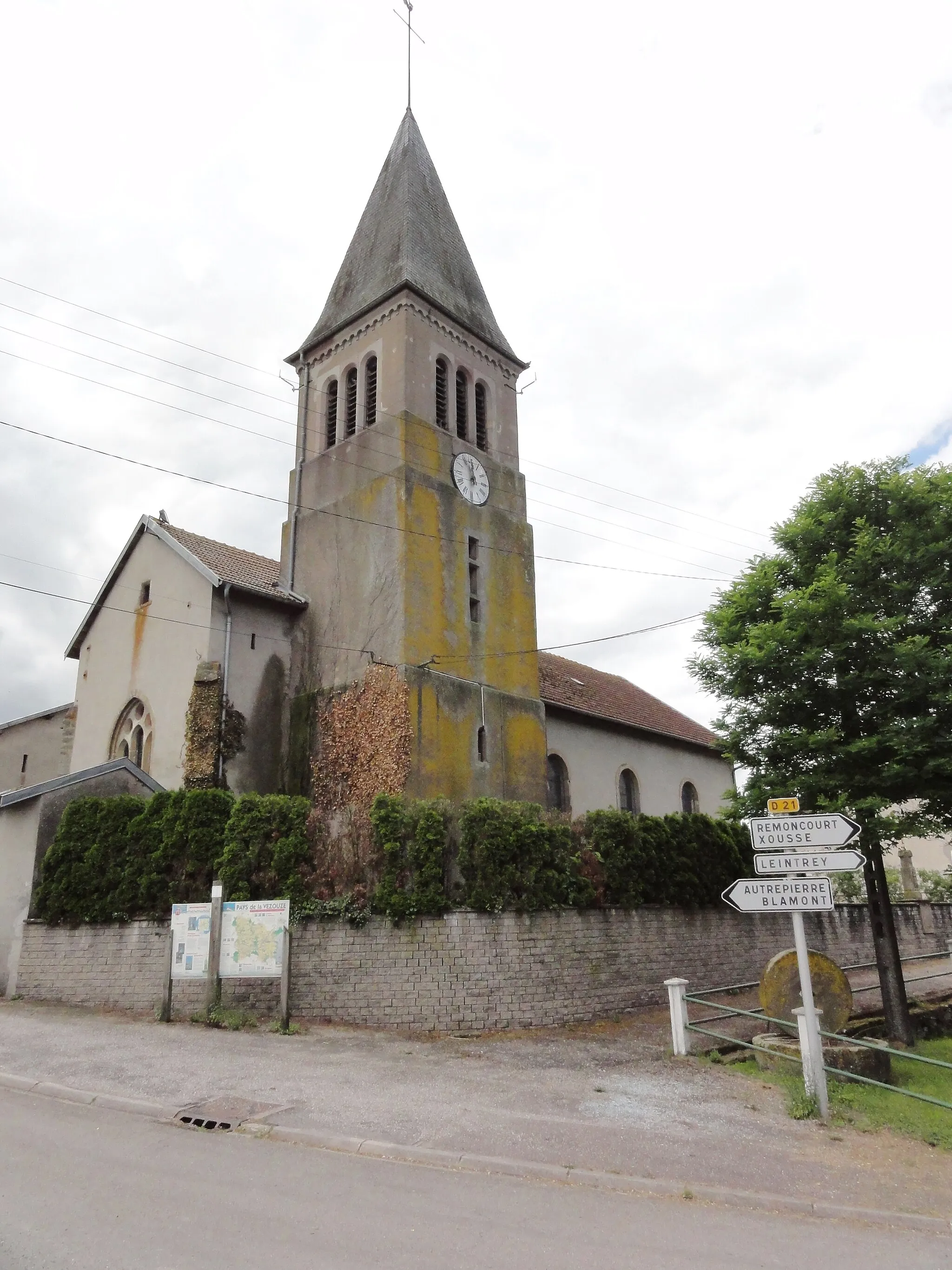 Photo showing: Amenoncourt (M-et-M) église