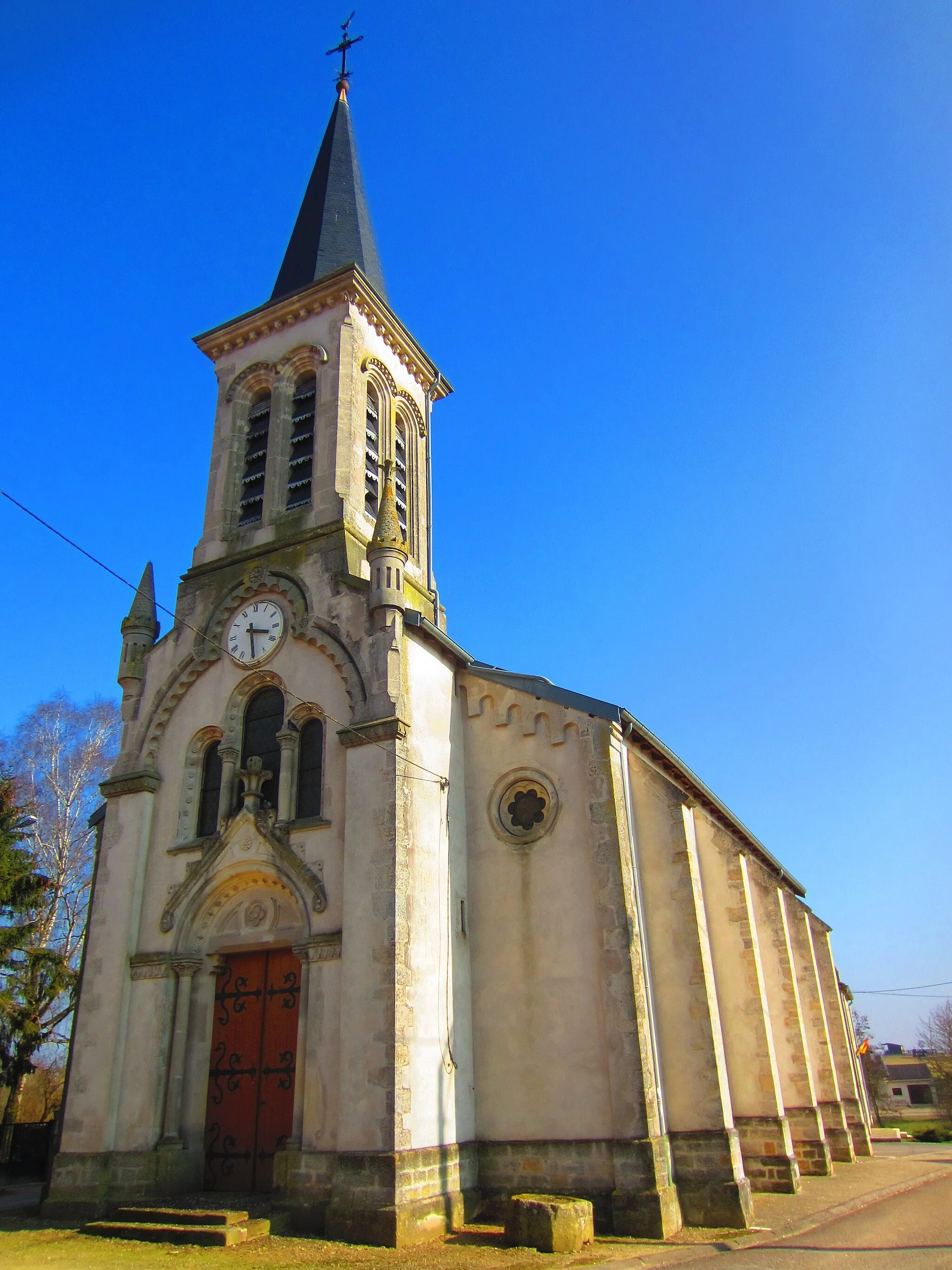 Photo showing: Ansauville church