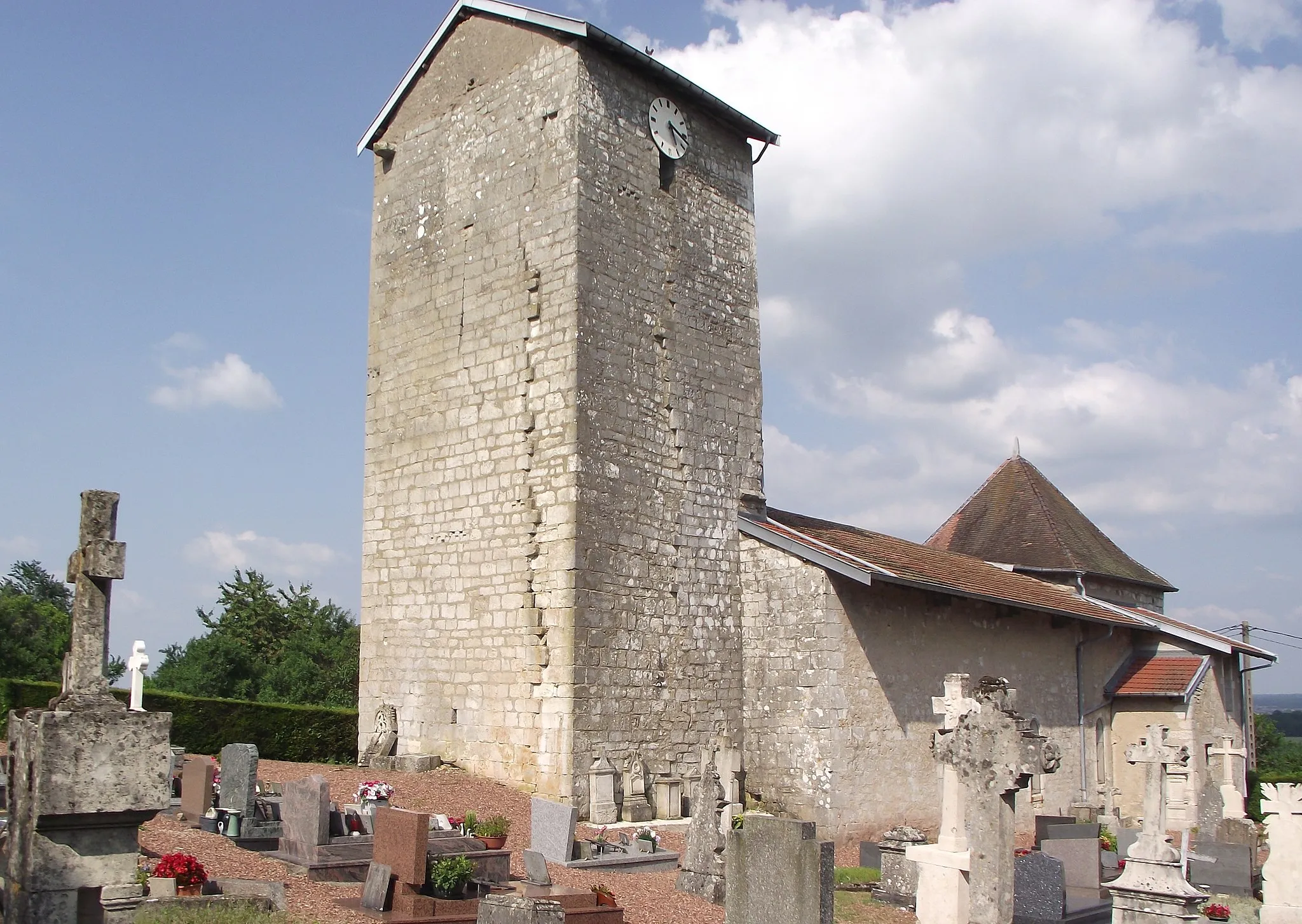 Photo showing: Église Saint-Jean-Baptiste de Barisey-la-Côte