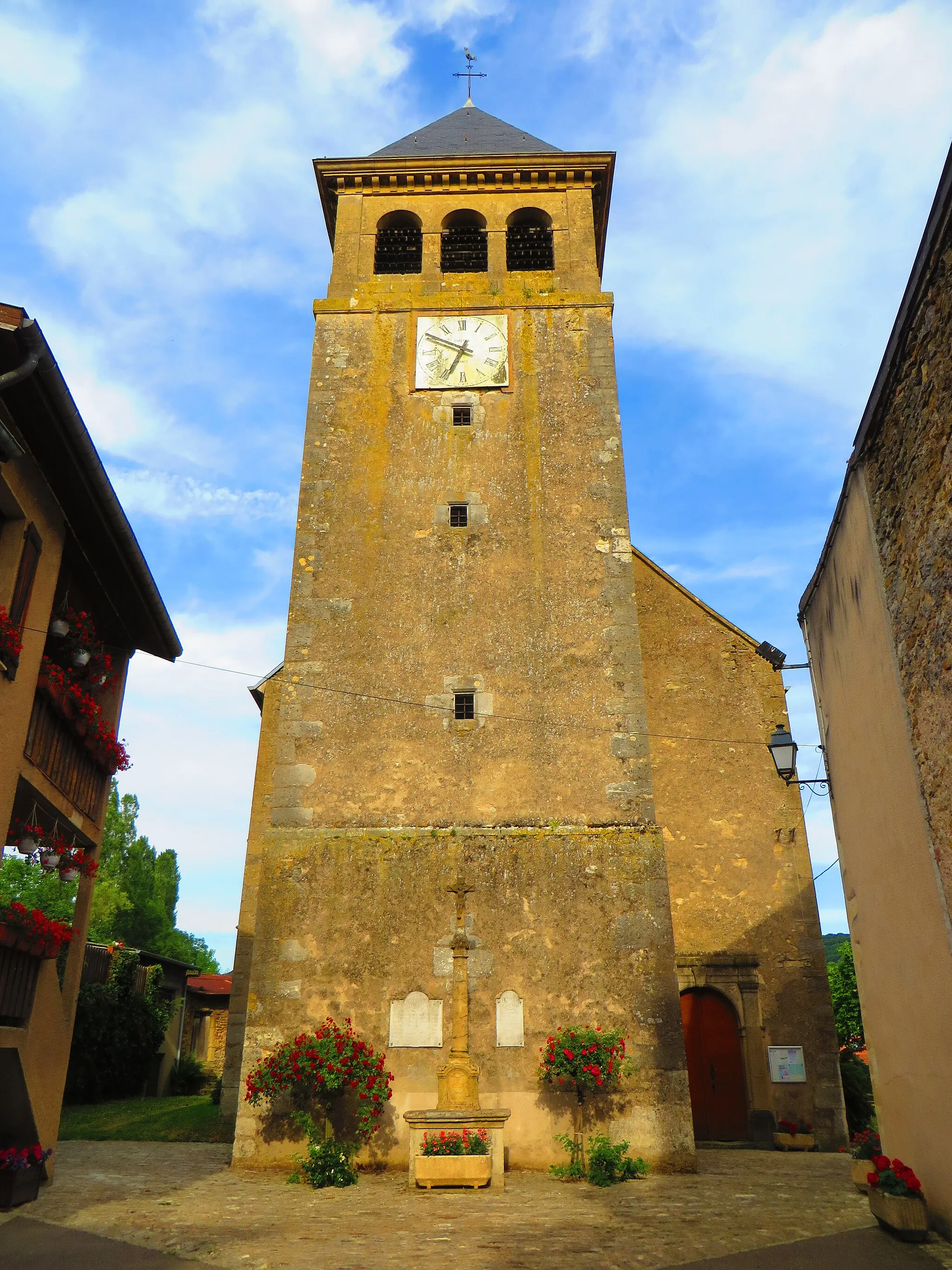 Photo showing: Bayonville-sur-Mad église Saint-Julien