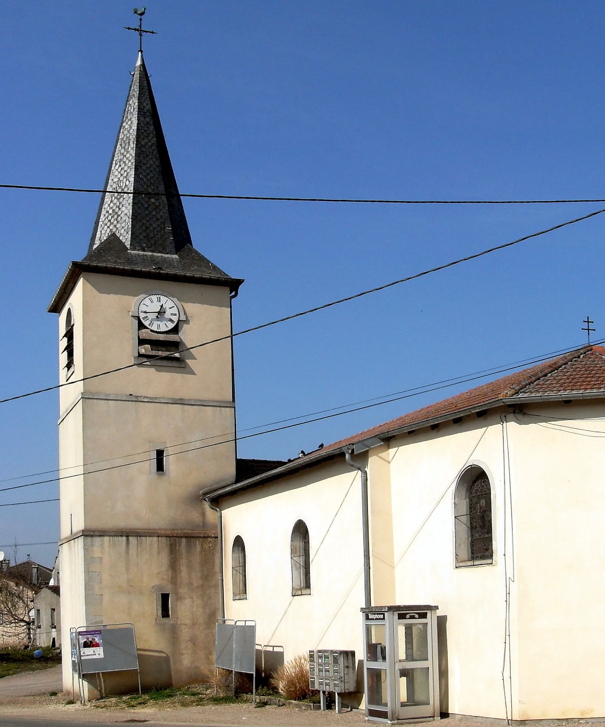 Photo showing: L'église Sainte-Libaire de Bralleville