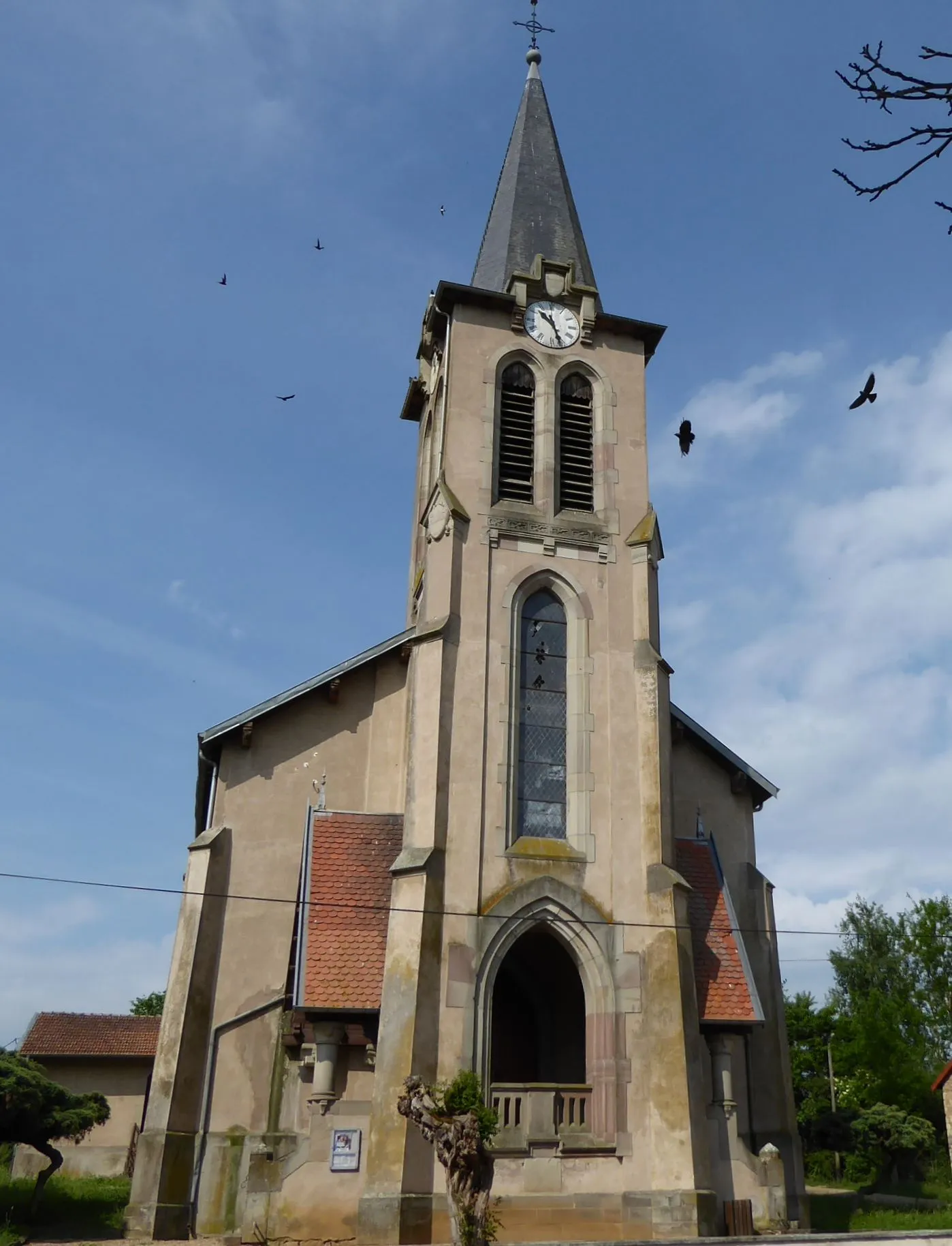 Photo showing: Église Saint-Martin de Brin-sur-Seille en Meurthe-et-Moselle (France).