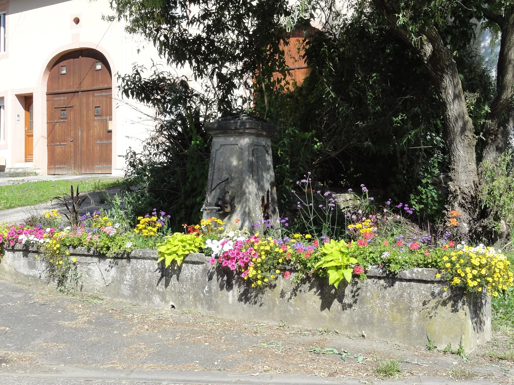 Photo showing: Brouville (M-et-M) fontaine