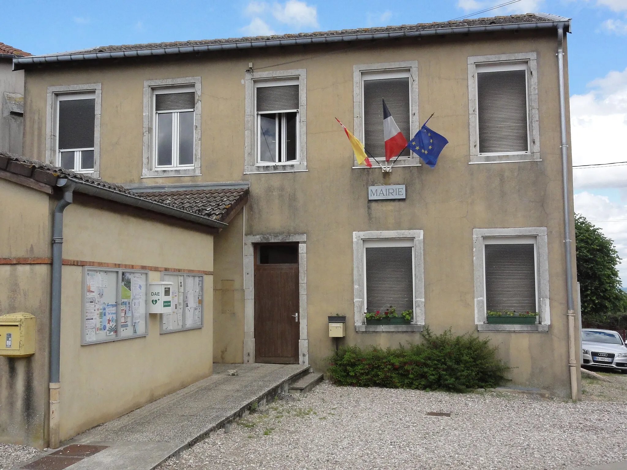 Photo showing: Burthecourt-aux-Chênes (M-et-M) mairie
